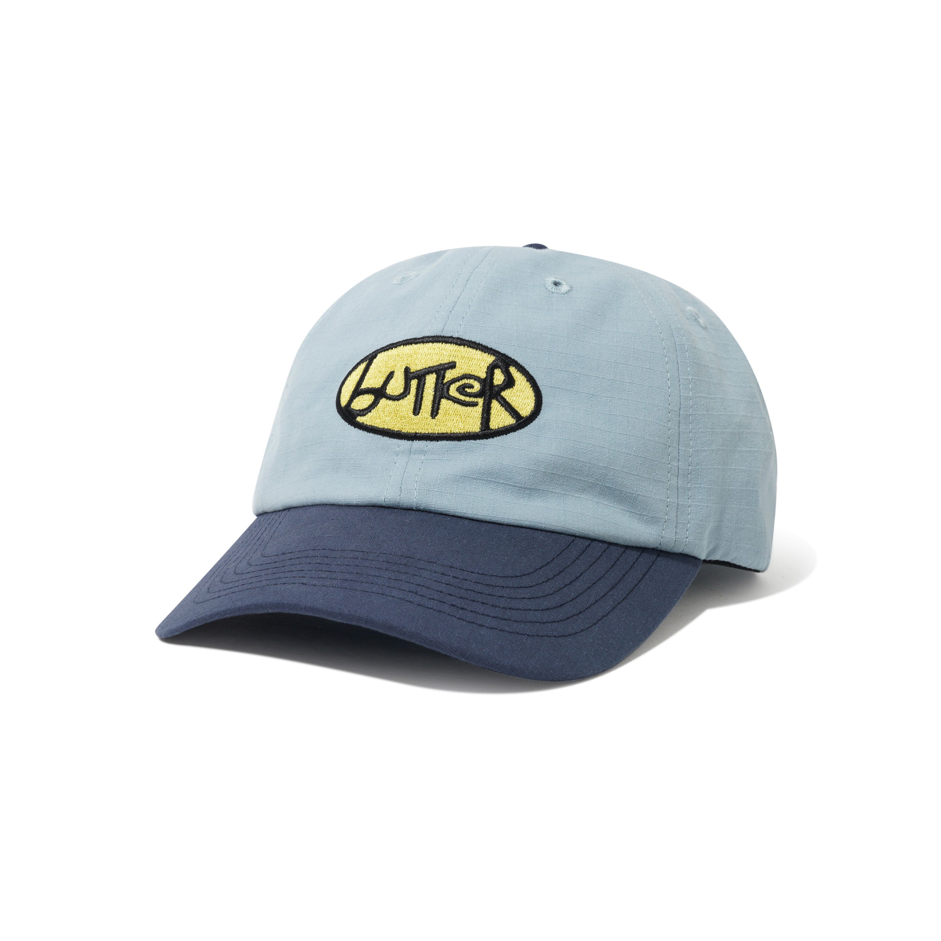"ABSEIL" 6 PANEL HAT (LIGHT BLUE)