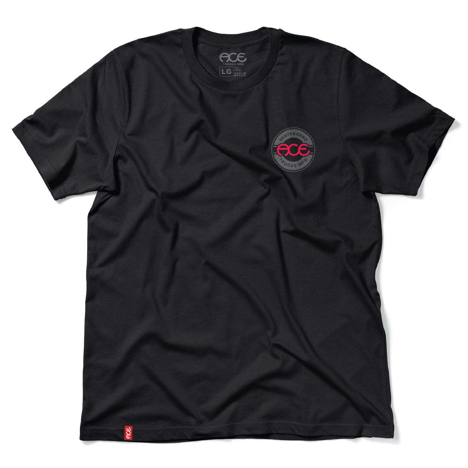 ACE TRUCKS - "OG" T-SHIRT (BLACK)