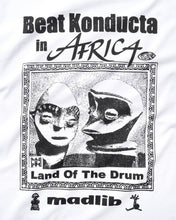 Cargar imagen en el visor de la galería, BUTTER GOODS X MADLIB - "AFRICA" T-SHIRT (WHITE)
