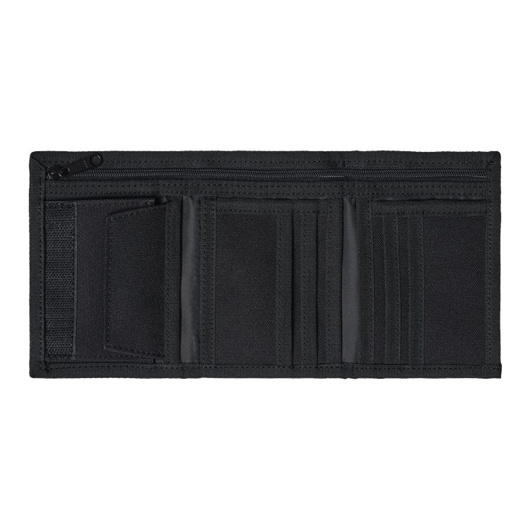 "ALEC" CANVAS WALLET (BLACK)