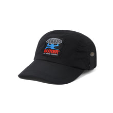 Cargar imagen en el visor de la galería, BUTTER GOODS - &quot;ALL TERRAIN&quot; 4 PANEL FLAP CAP (BLACK)
