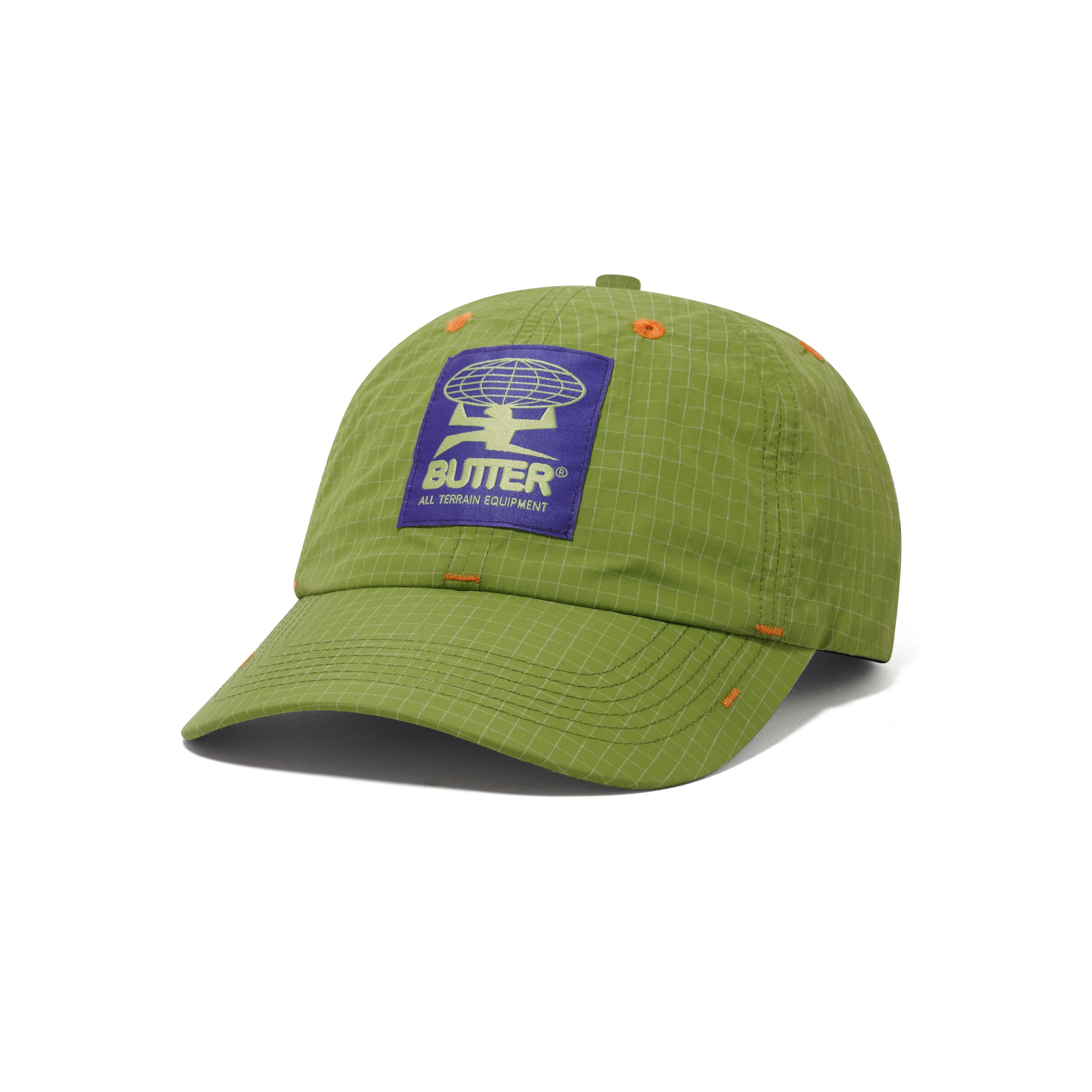 "ALL TERRAIN" 6 PANEL HAT (MOSS)