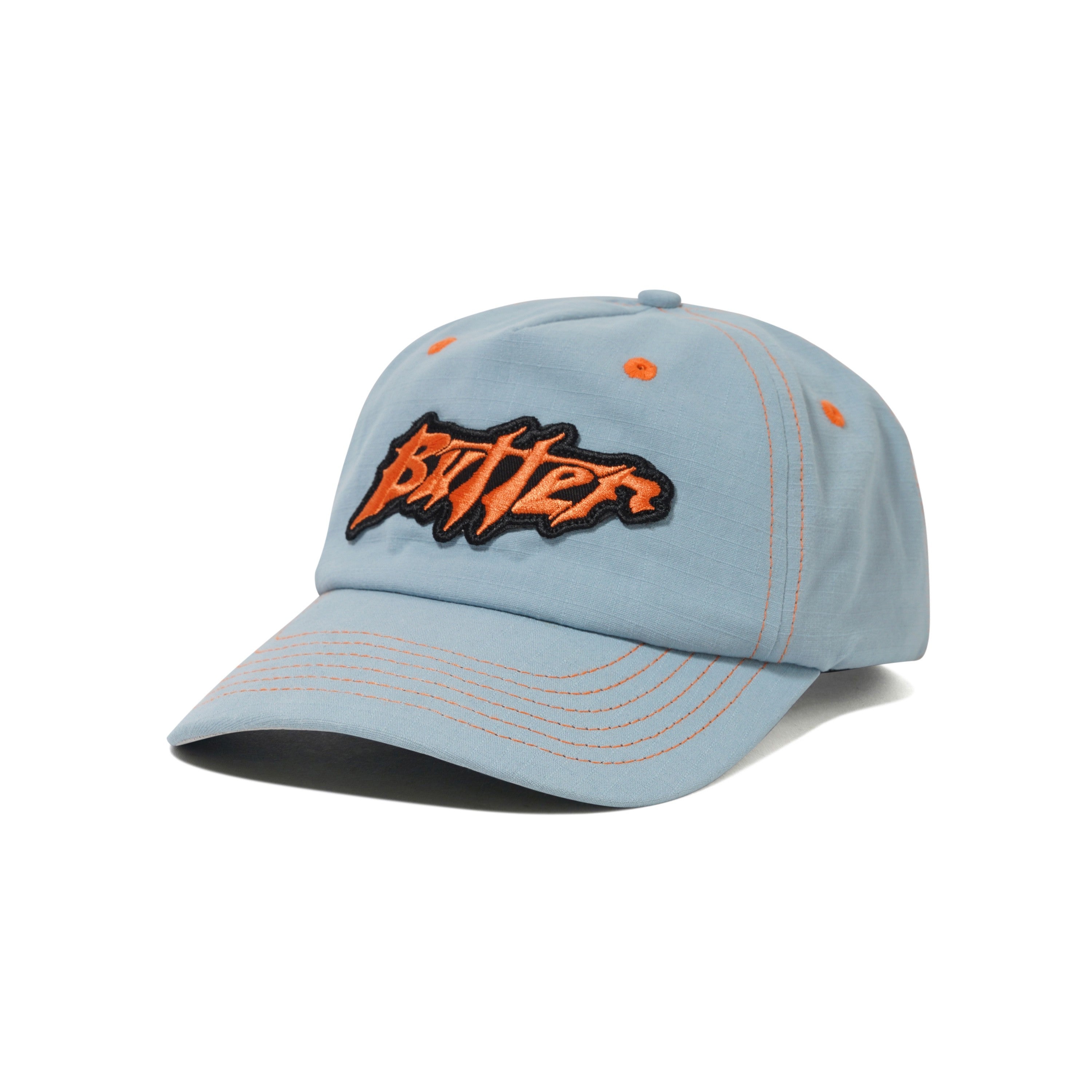 BUTTER GOODS - "AMPLIFIY" SNAPBACK HAT (STONE BLUE)