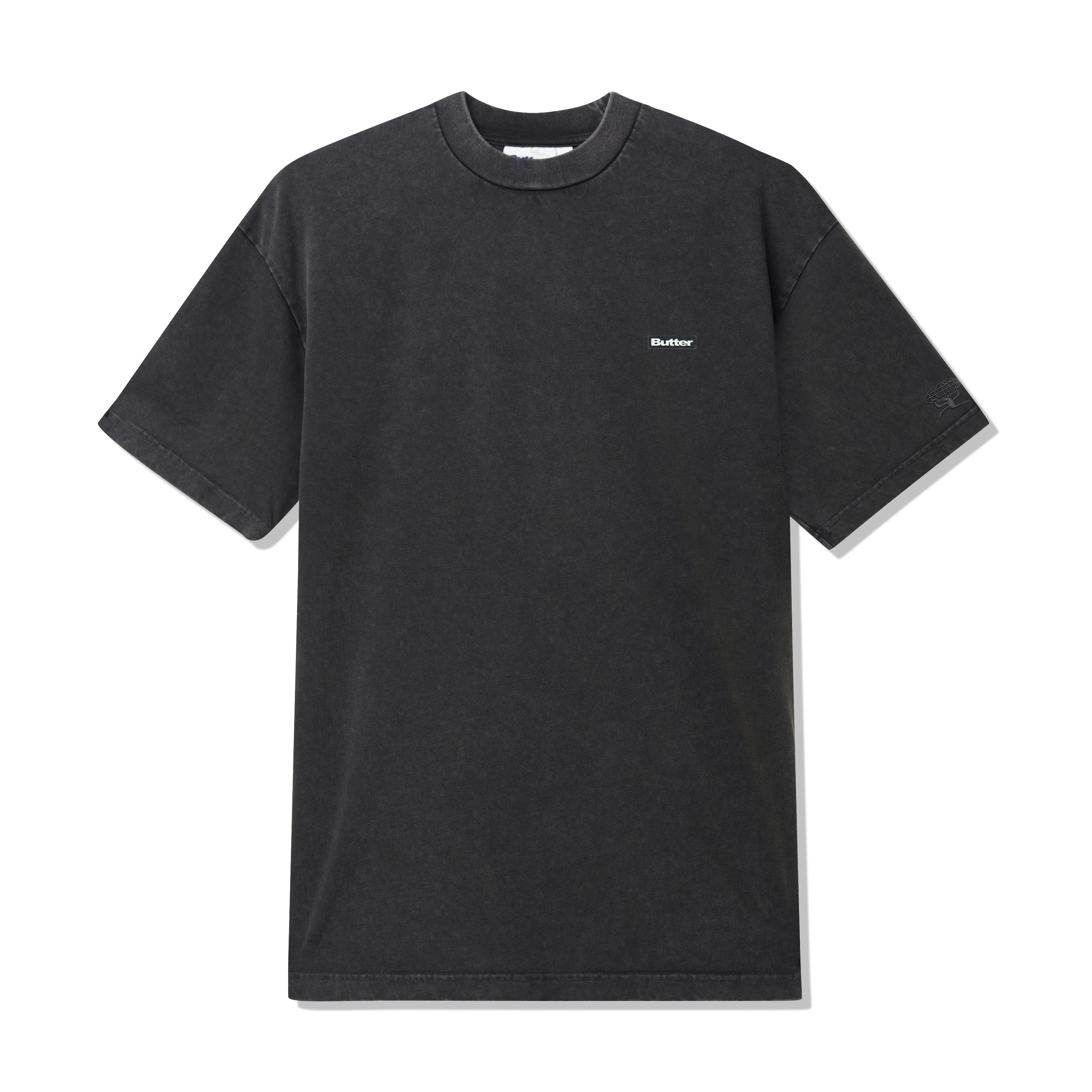 "BASIC" T-SHIRT (WASHED BLACK)