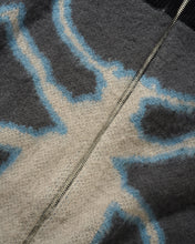 Afbeelding in Gallery-weergave laden, BUTTER GOODS - &quot;BEETLE&quot; ZIP-THRU KNIT SWEATER (BLACK)
