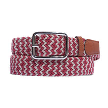 Charger l&#39;image dans la galerie, BUTTER GOODS - &quot;BRAIDED&quot; BELT (BLACK/WHITE)
