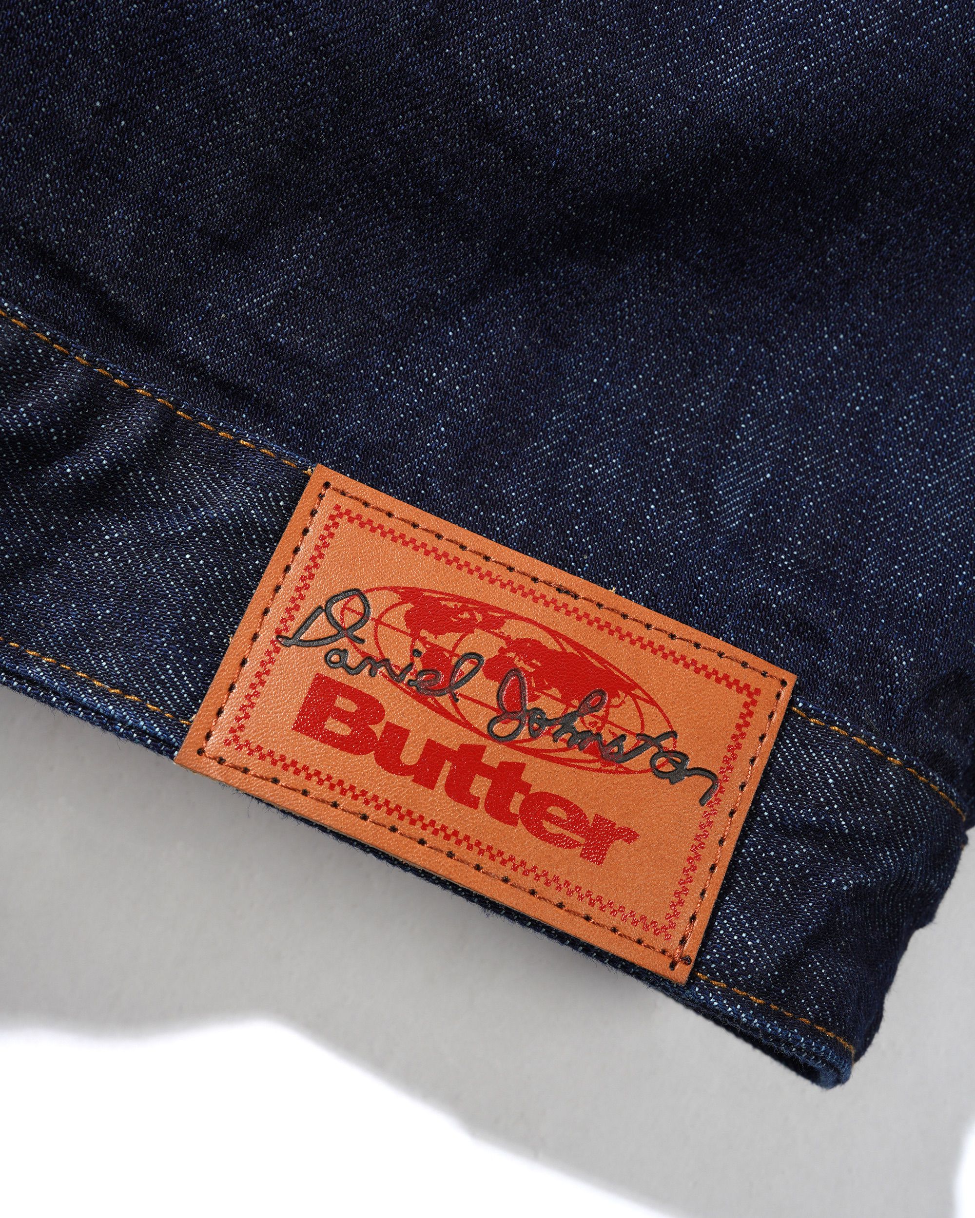 "BULL" SELVEDGE DENIM JACKET (RAW INDIGO)-9