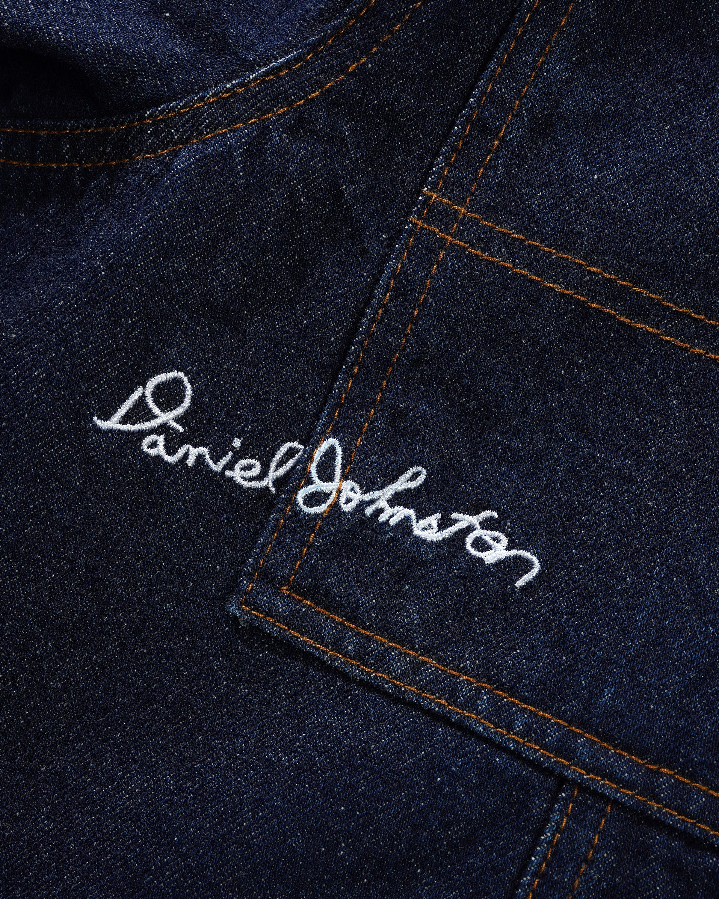 "BULL" SELVEDGE DENIM JACKET (RAW INDIGO)-10