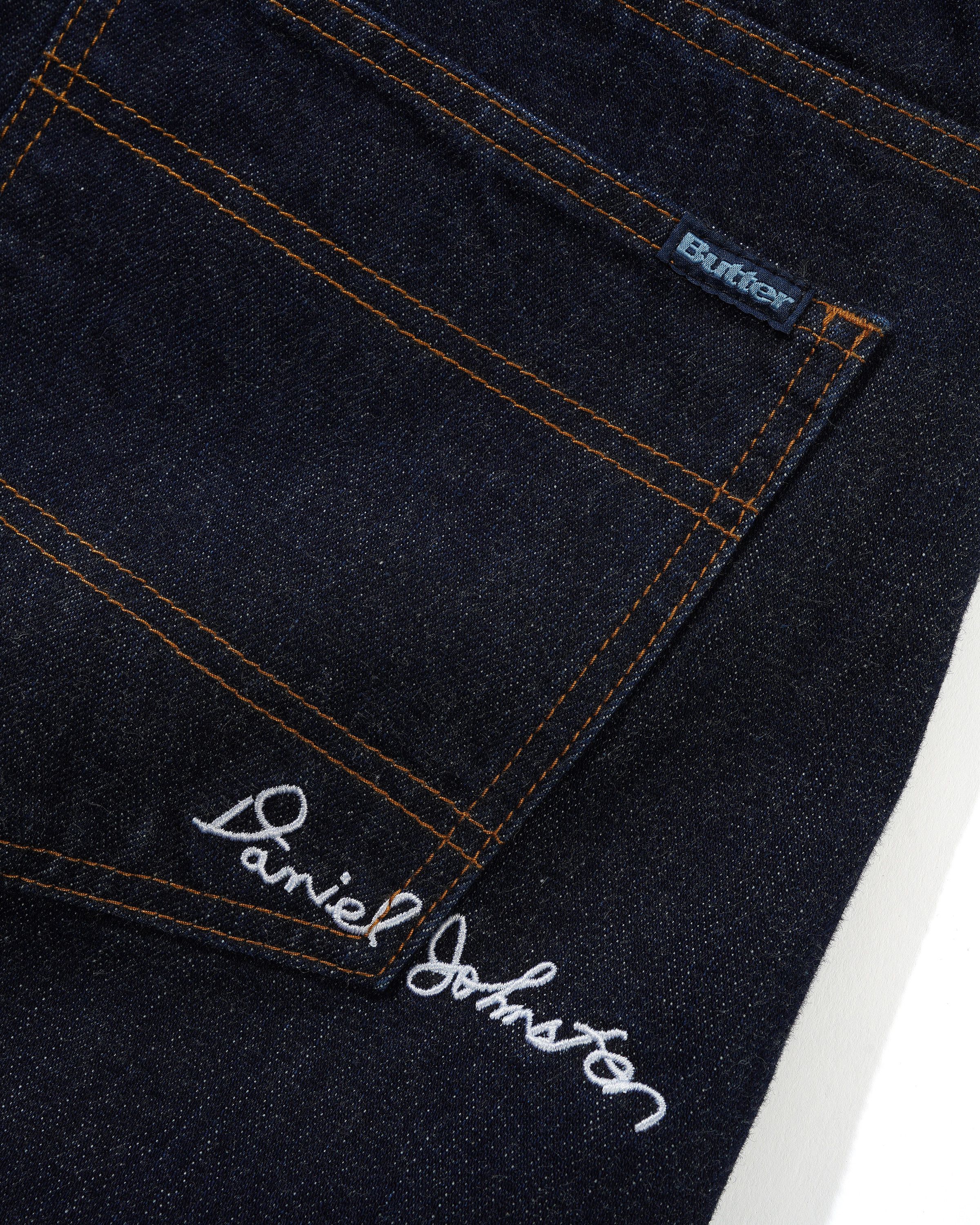 "BULL" SELVEDGE DENIM PANTS (RAW INDIGO)-6