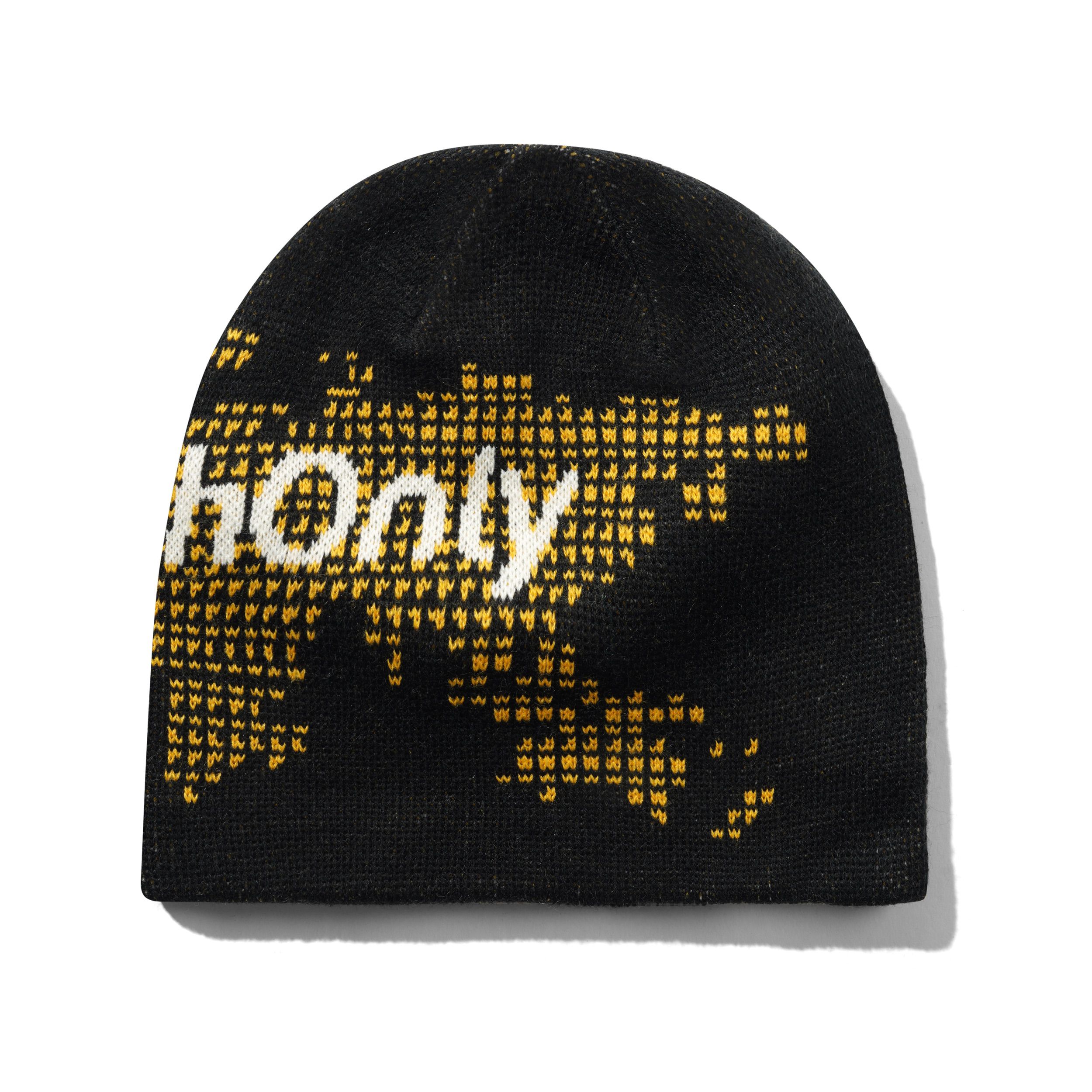 "BUSINESS" SKULLY BEANIE (BLACK)