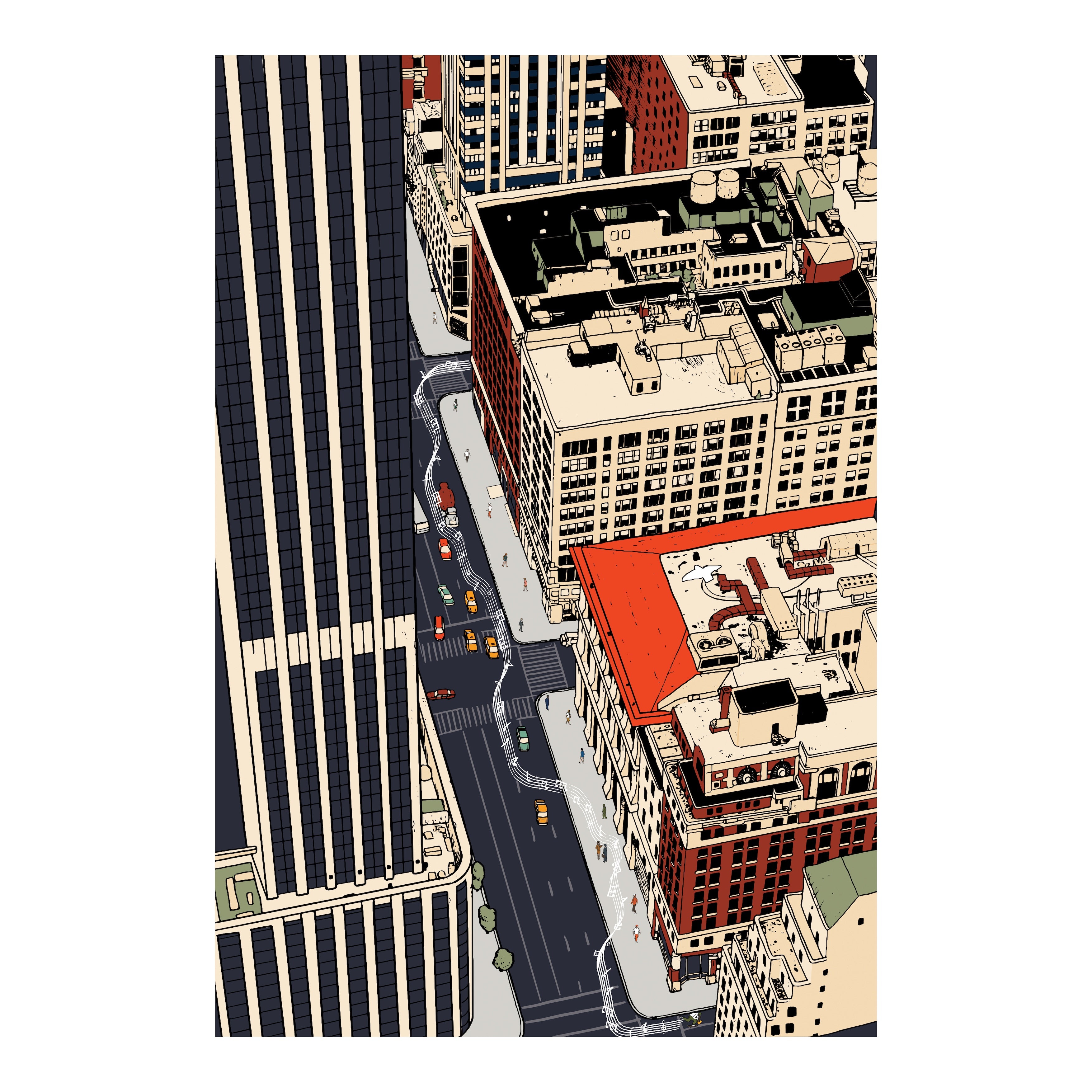 "CITY JAZZ - JAMEEL" PRINT (A2)