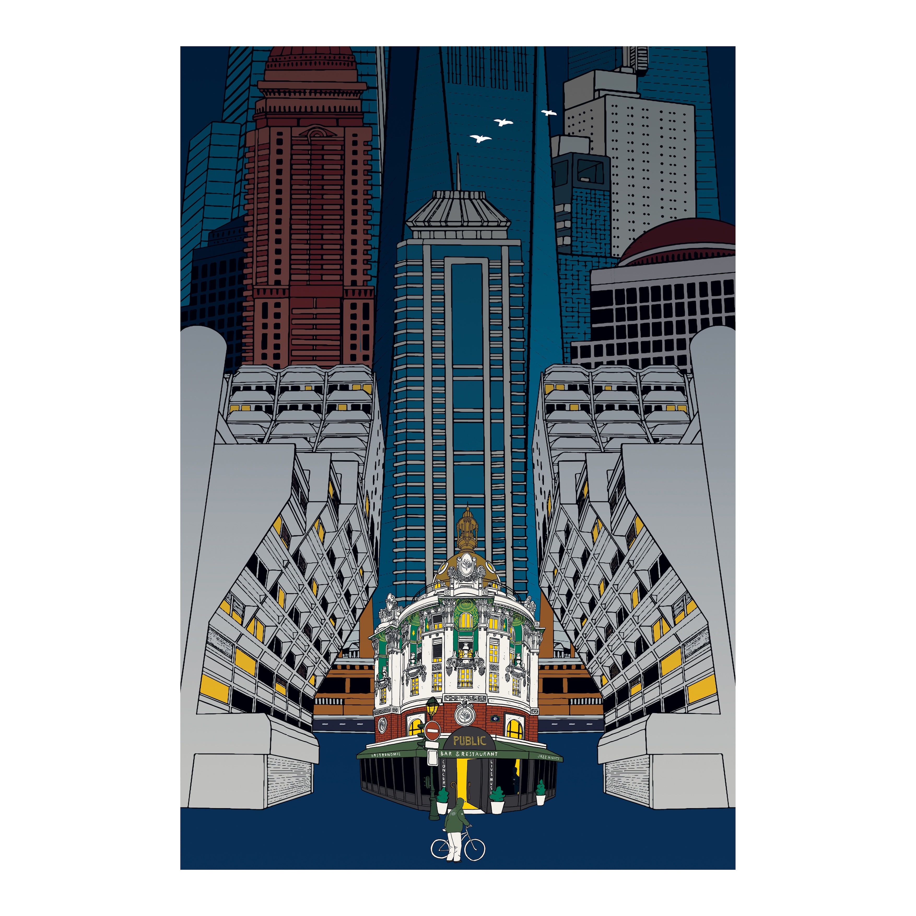 "CITY JAZZ - JESSE" PRINT (A2)