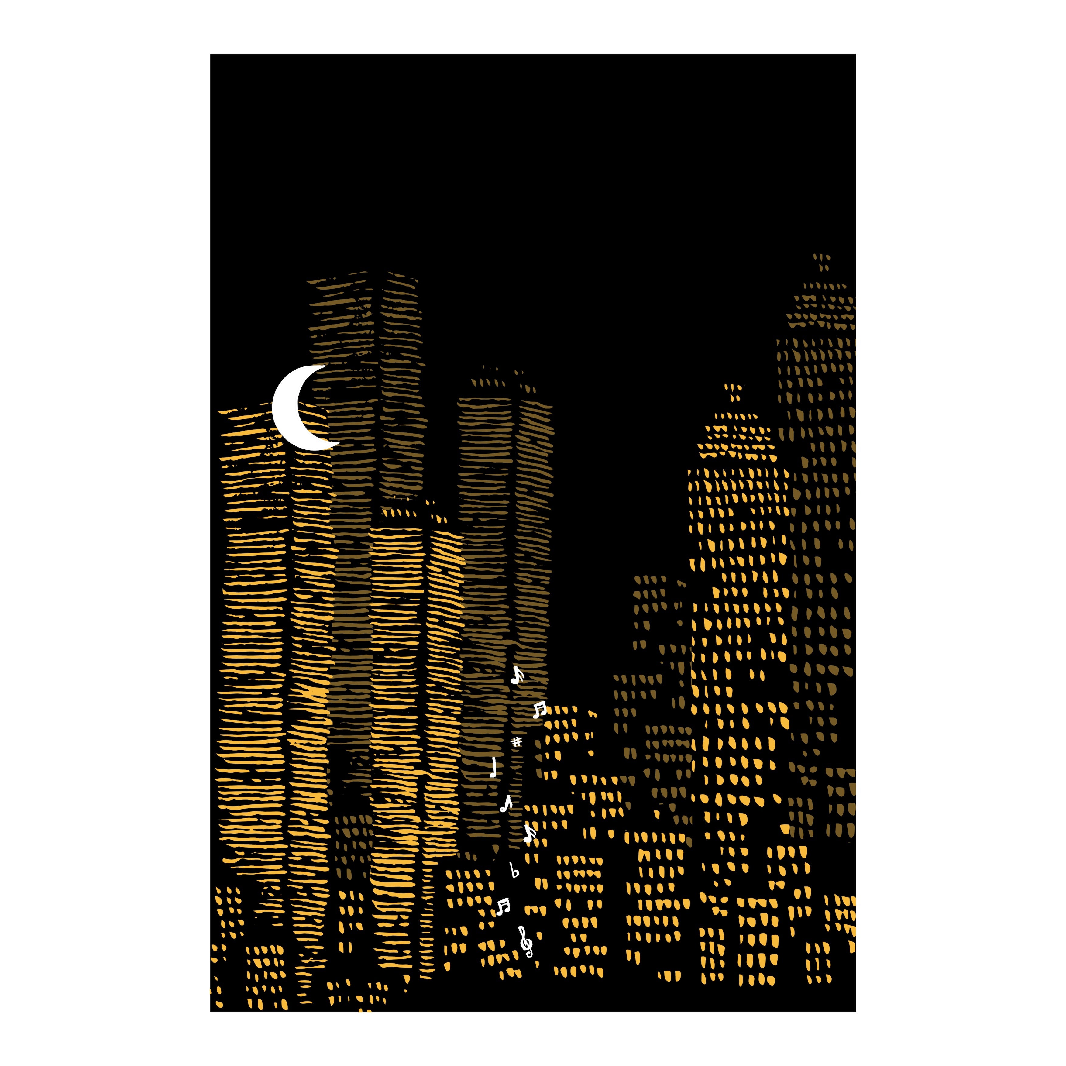 "CITY JAZZ - LEO" PRINT (A2)
