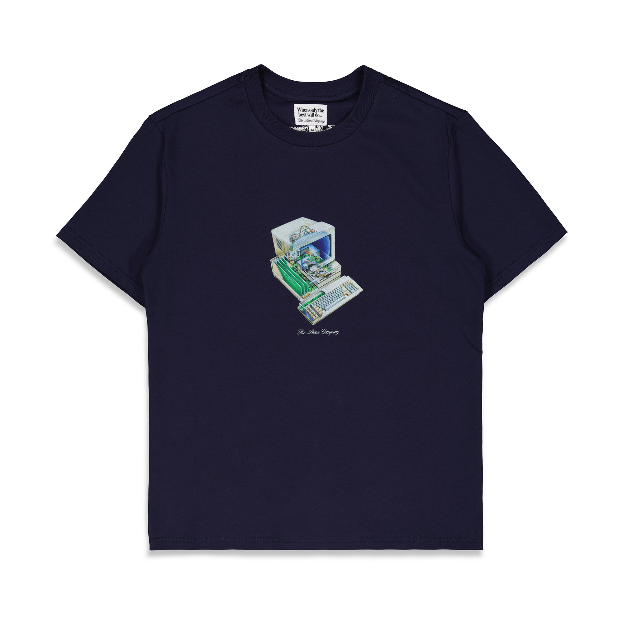 "COMPUTER" T-SHIRT (NAVY)