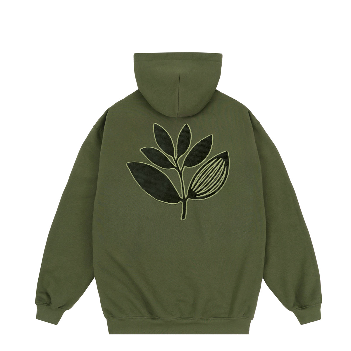 "CORD" HOODIE (GREEN)