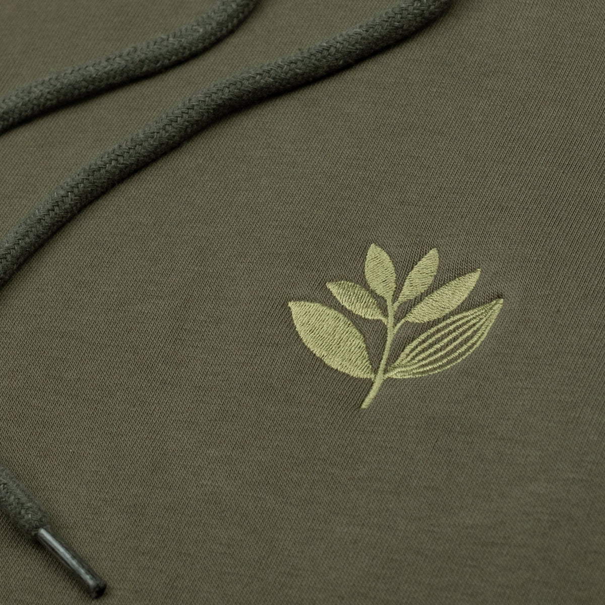 "CORD" HOODIE (GREEN)-4