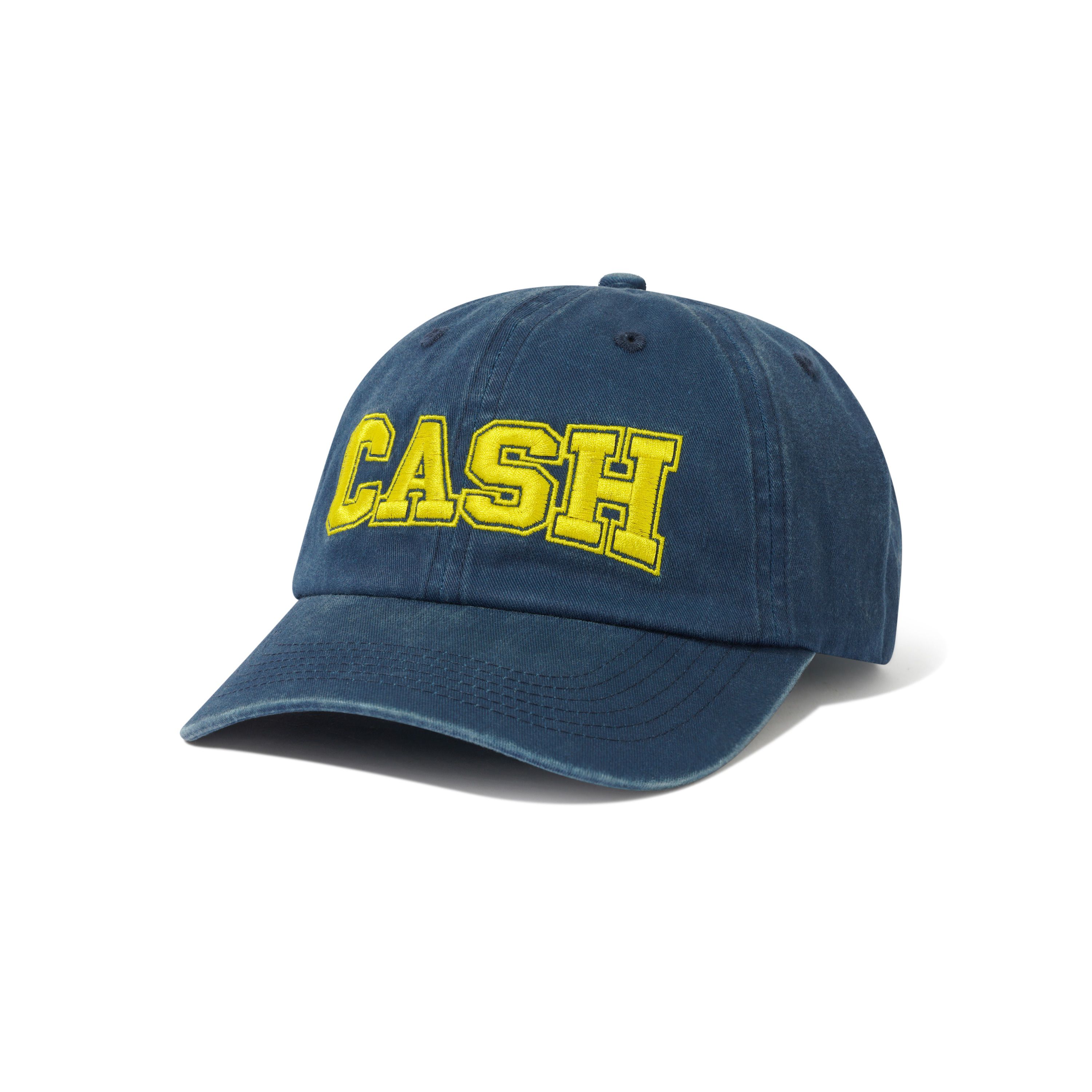 "CAMPUS" 6 PANEL HAT (WASHED NAVY)