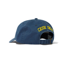 Charger l&#39;image dans la galerie, CASH ONLY - &quot;CAMPUS&quot; 6 PANEL HAT (WASHED NAVY)
