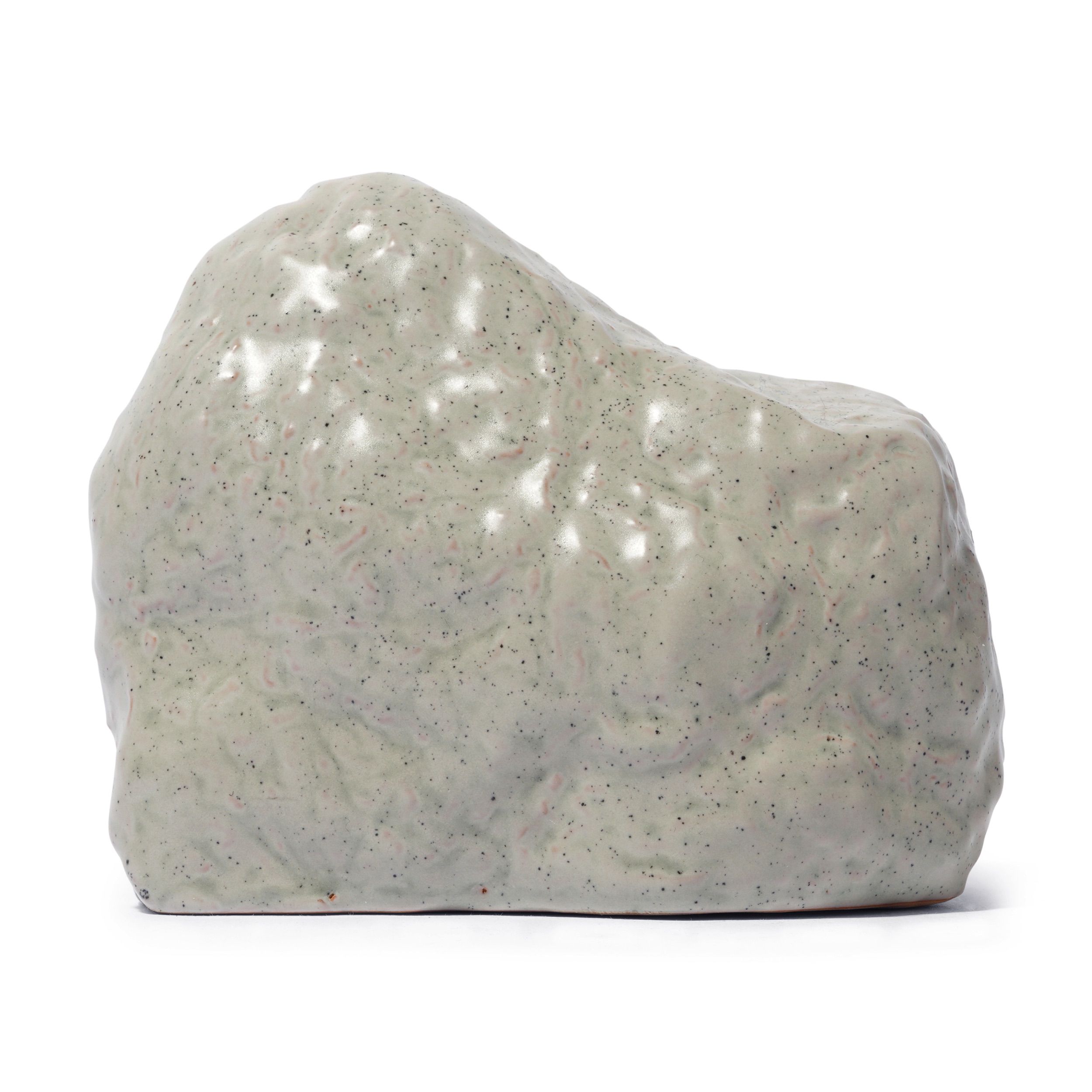 "CERAMIC ROCK" INCENSE HOLDER TRAY (STONE)-3