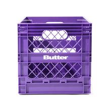 Charger l'image dans la galerie, BUTTER GOODS - "COLLAPSIBLE" RECORD CRATE (PURPLE)
