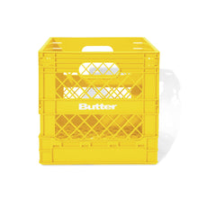 Afbeelding in Gallery-weergave laden, BUTTER GOODS - &quot;RECORD&quot; COLLAPSABLE CRATE (YELLOW)
