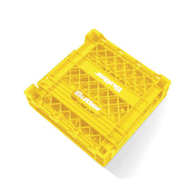 Afbeelding in Gallery-weergave laden, BUTTER GOODS - &quot;RECORD&quot; COLLAPSABLE CRATE (YELLOW)
