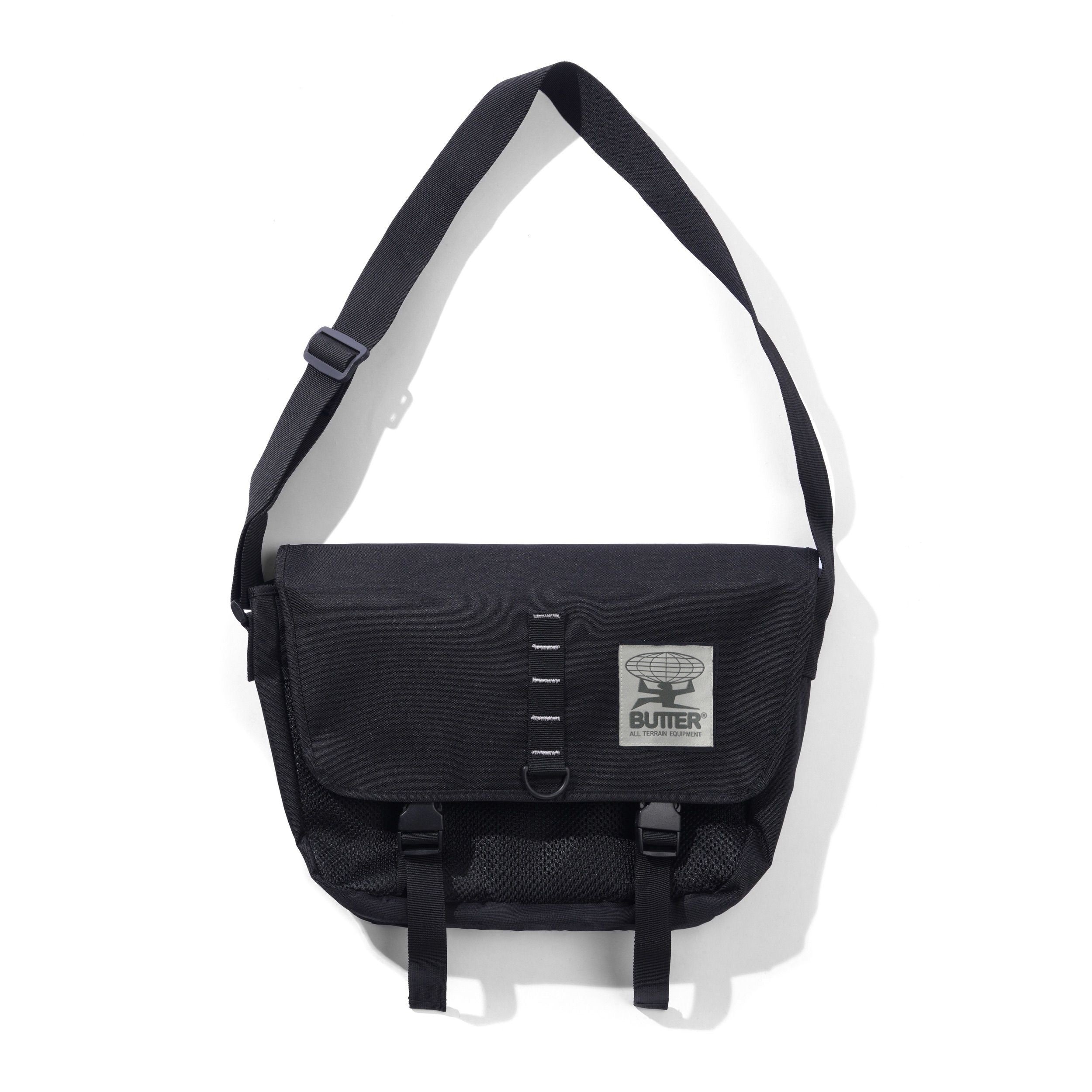 BUTTER GOODS - "COMMUTE" SIDE BAG (BLACK)