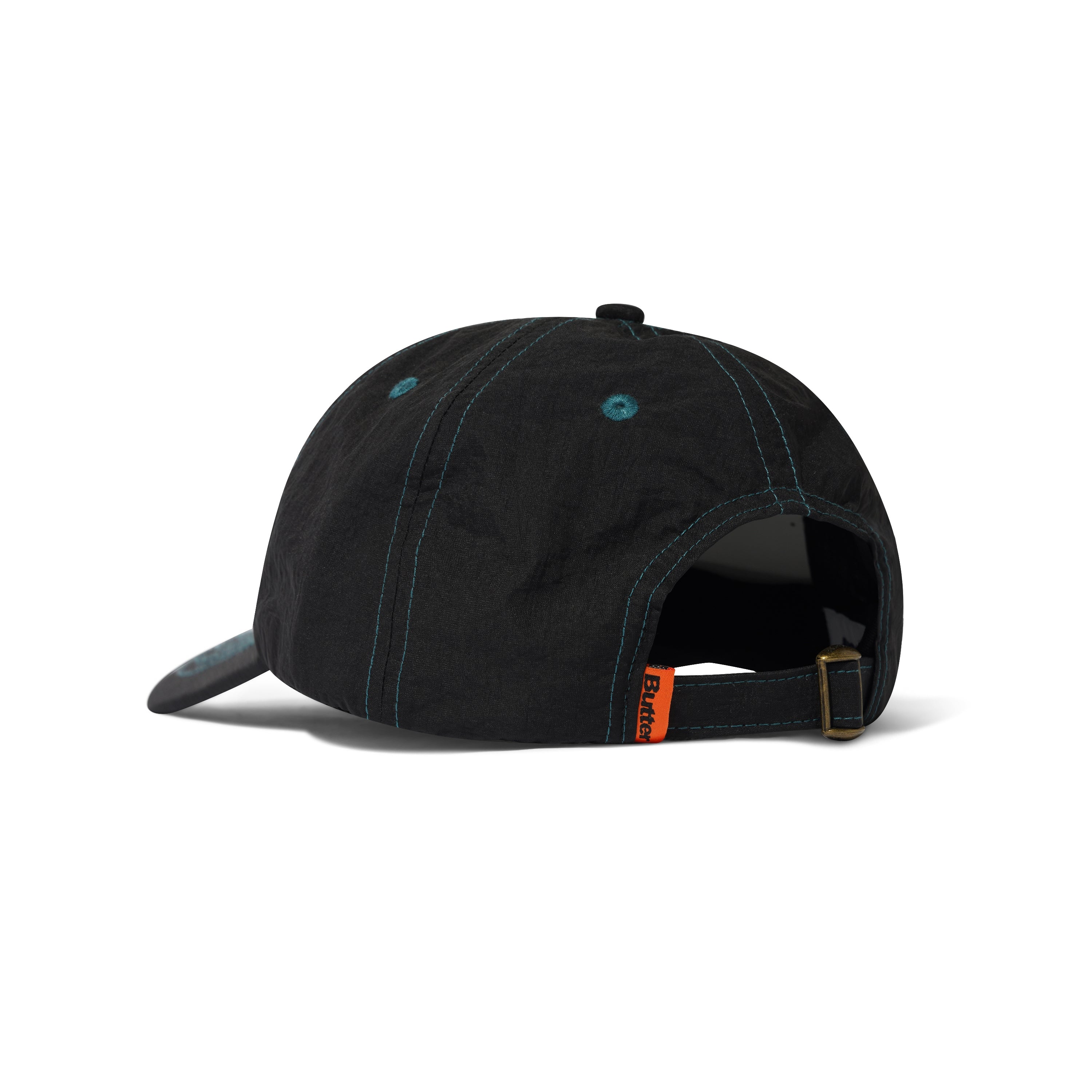 "CONNECTION" 6 PANEL HAT (BLACK)