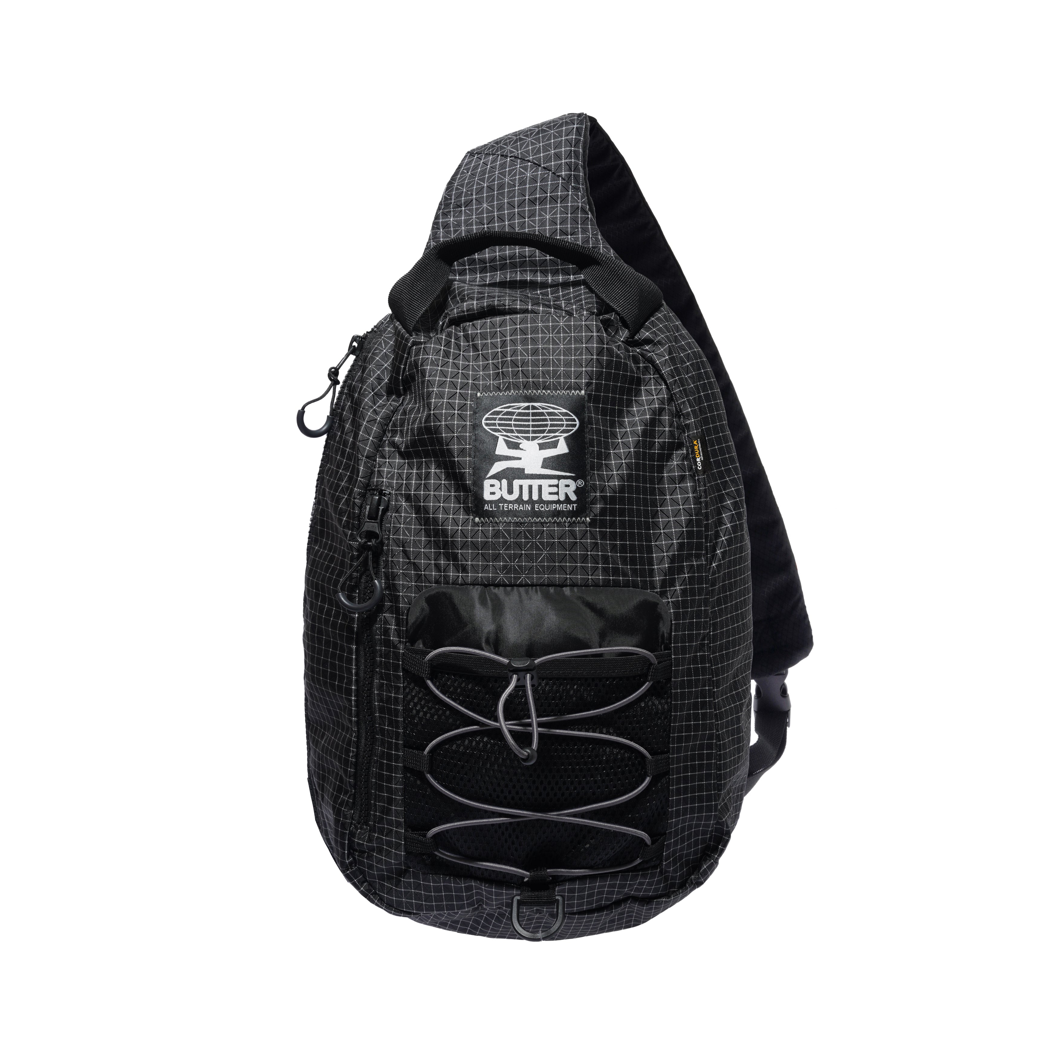 "EXPRESS" CORDURA SHOULDER BAG (BLACK)