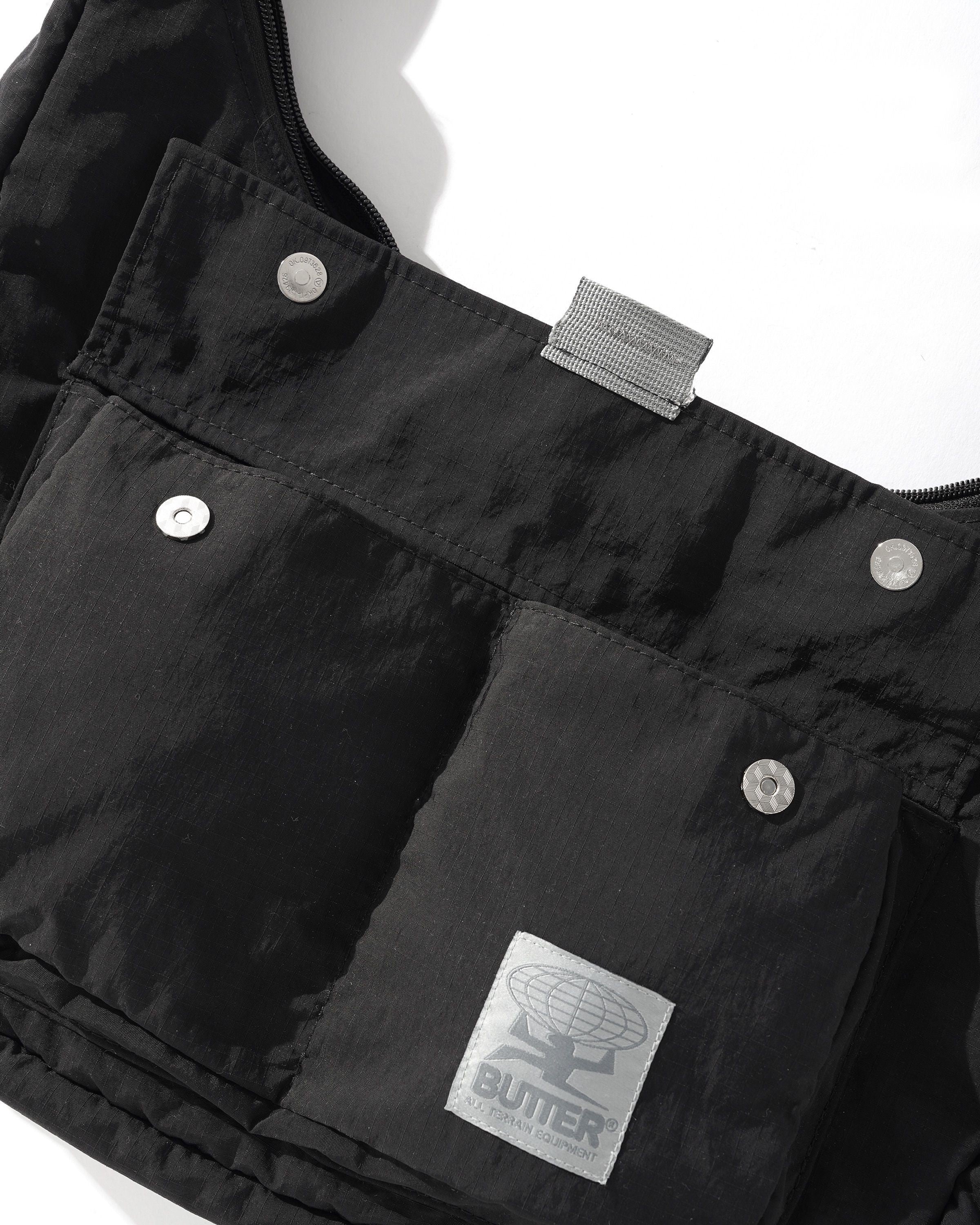 BUTTER GOODS - "CROSSBODY" BAG (BLACK)