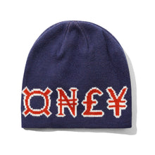 Charger l&#39;image dans la galerie, CASH ONLY - &quot;CURRENCY&quot; BEANIE (NAVY)
