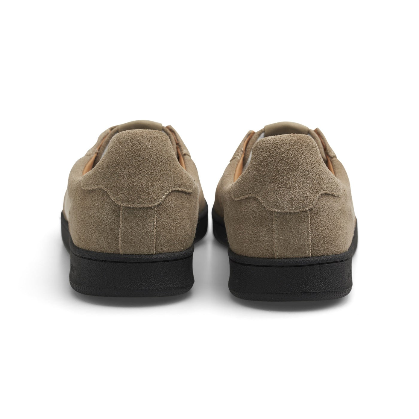 "CM001" SUEDE/LEATHER SHOES - SAFARI/BLACK (SIZE 41 & 42)-3