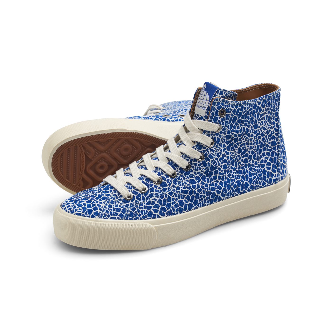 "VM003 HI" CANVAS - CRACKED BLUE/WHITE