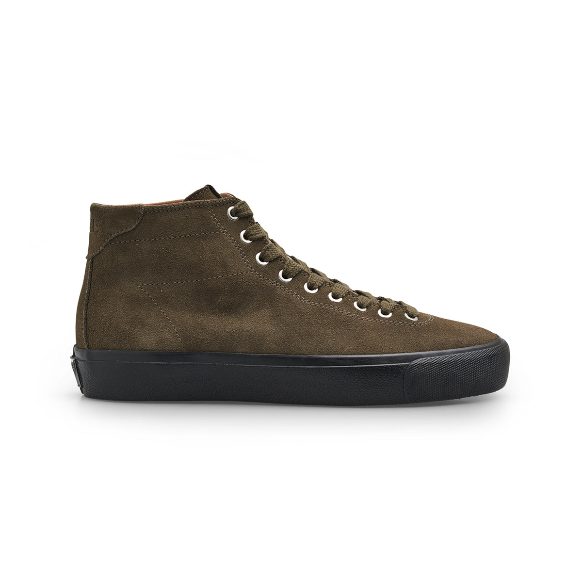 "VM001 HI-UP" SUEDE SHOES (ARMY GREEN/BLACK)-1
