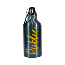 Charger l&#39;image dans la galerie, PUBLIC SKATESHOP - &quot;LOGO&quot; WATER BOTTLES (400 ML - VARIOUS COLOURS)
