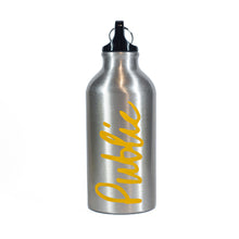 Charger l&#39;image dans la galerie, PUBLIC SKATESHOP - &quot;LOGO&quot; WATER BOTTLES (400 ML - VARIOUS COLOURS)
