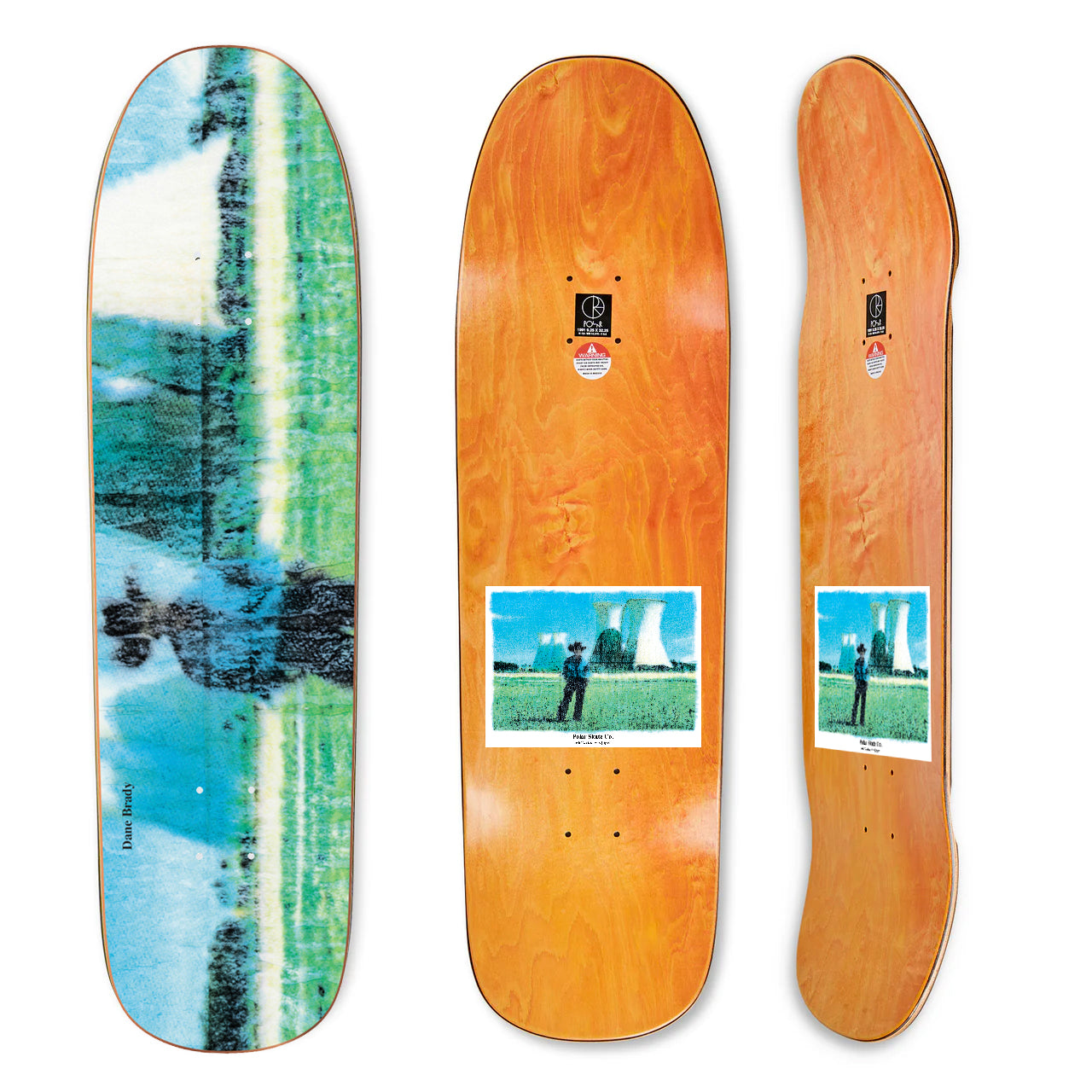 DANE BRADY'S "TEXAS" DECK (1991 JR. SHAPE - 8.65")-1