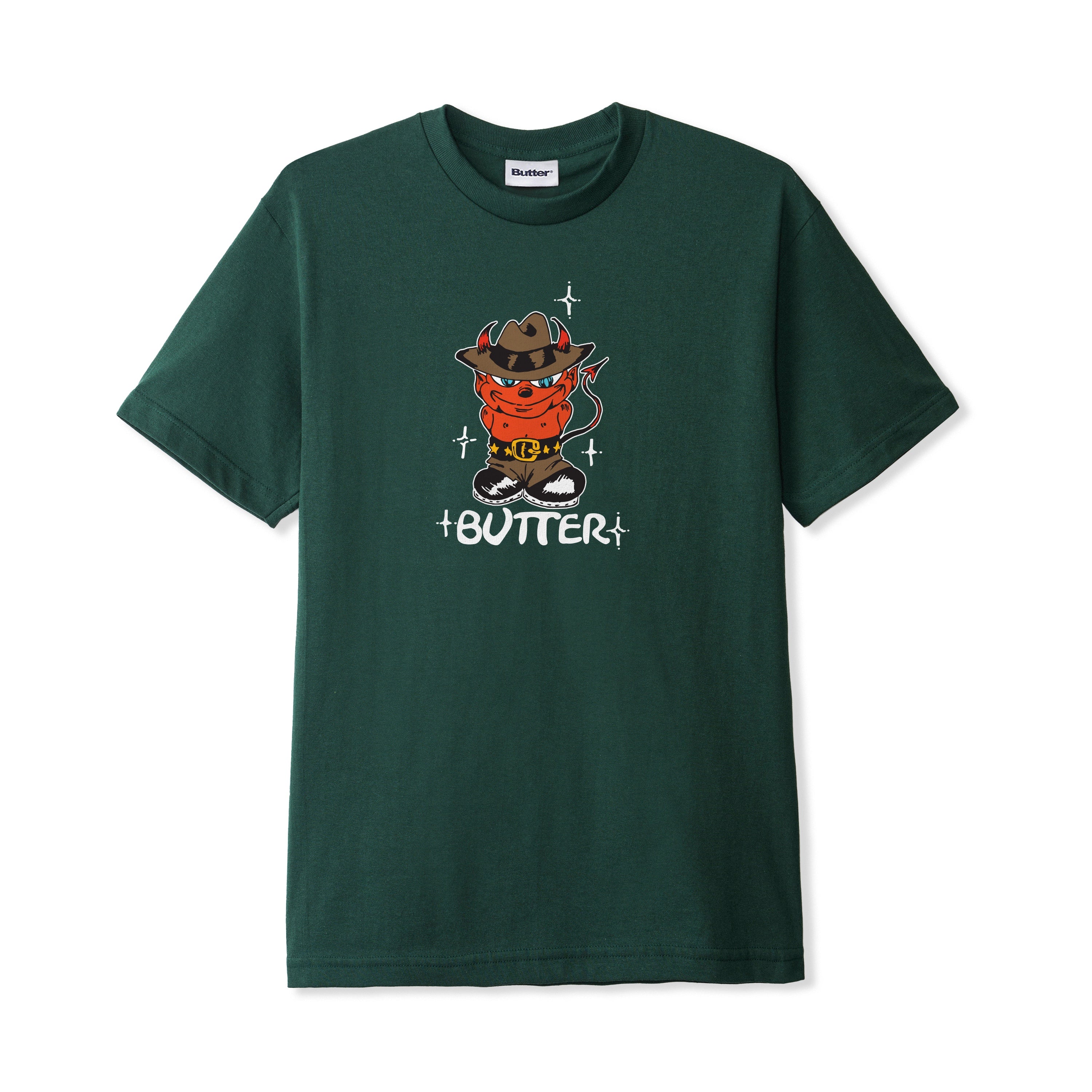 "DEVIL" T-SHIRT (FOREST GREEN)