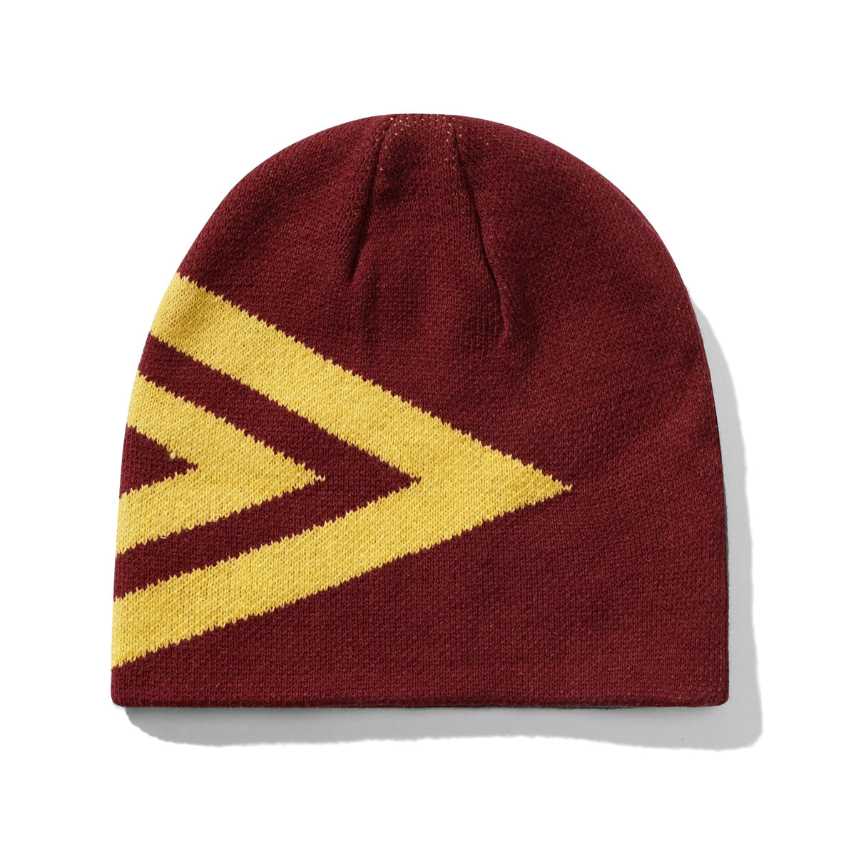 "DIAMOND" SKULLY BEANIE (BURGUNDY)-2