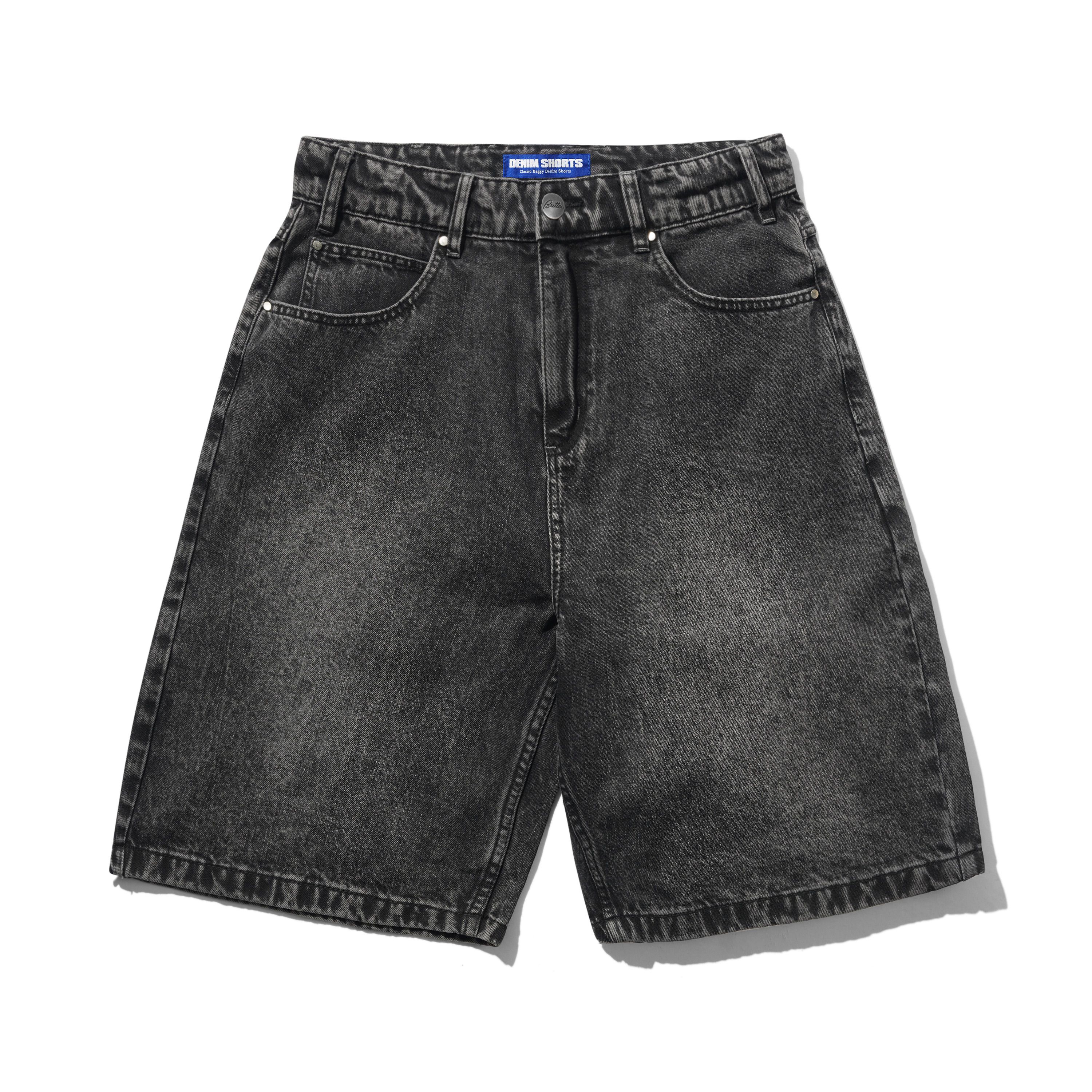 "DRUMMER" SHORTS (STREAKY BLACK)