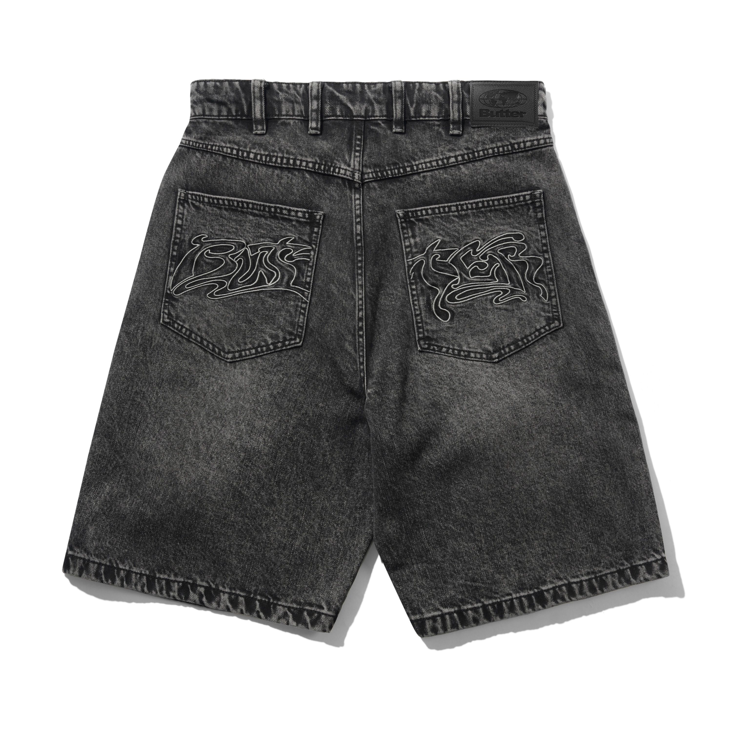 "DRUMMER" SHORTS (STREAKY BLACK)
