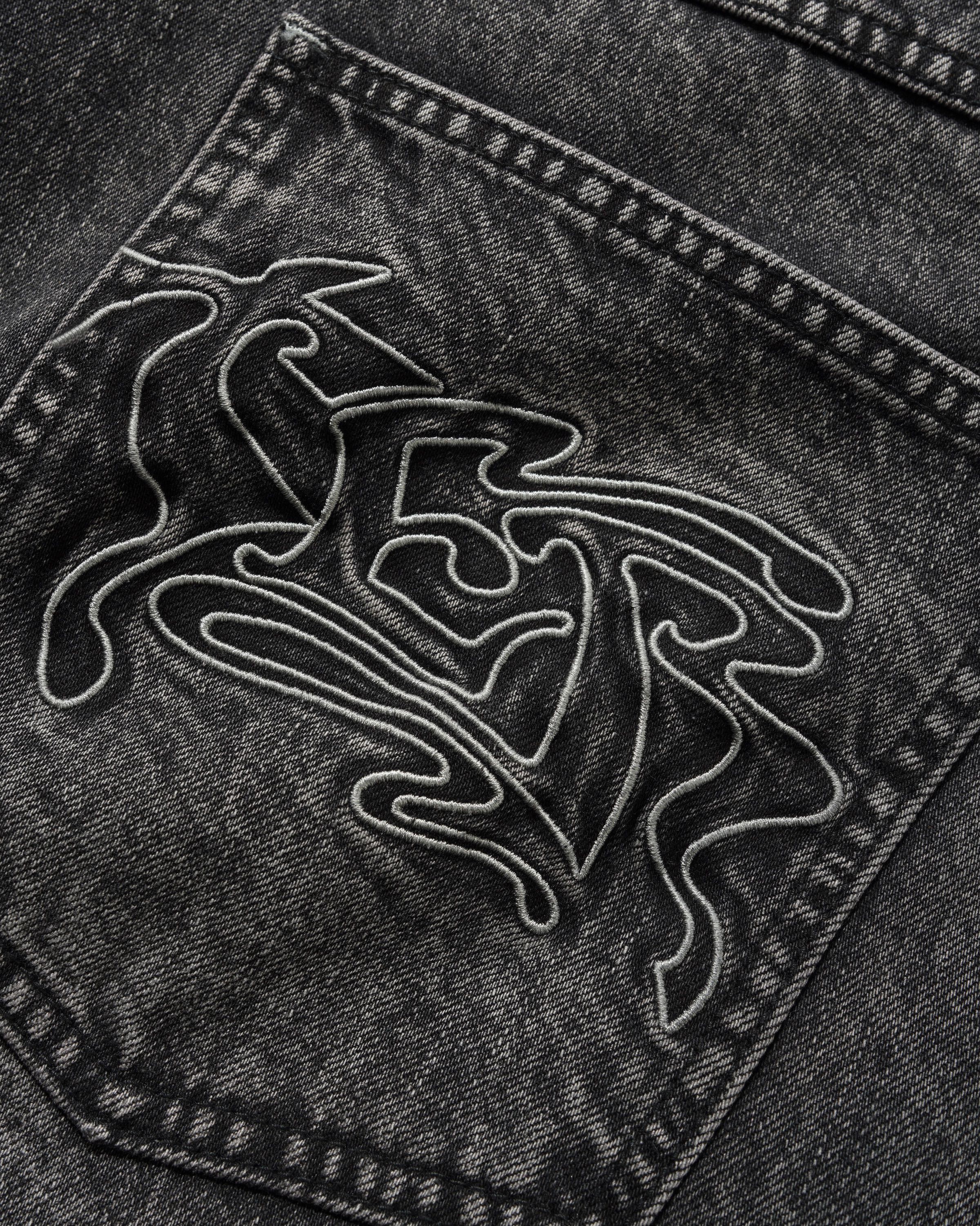 "DRUMMER" SHORTS (STREAKY BLACK)-3