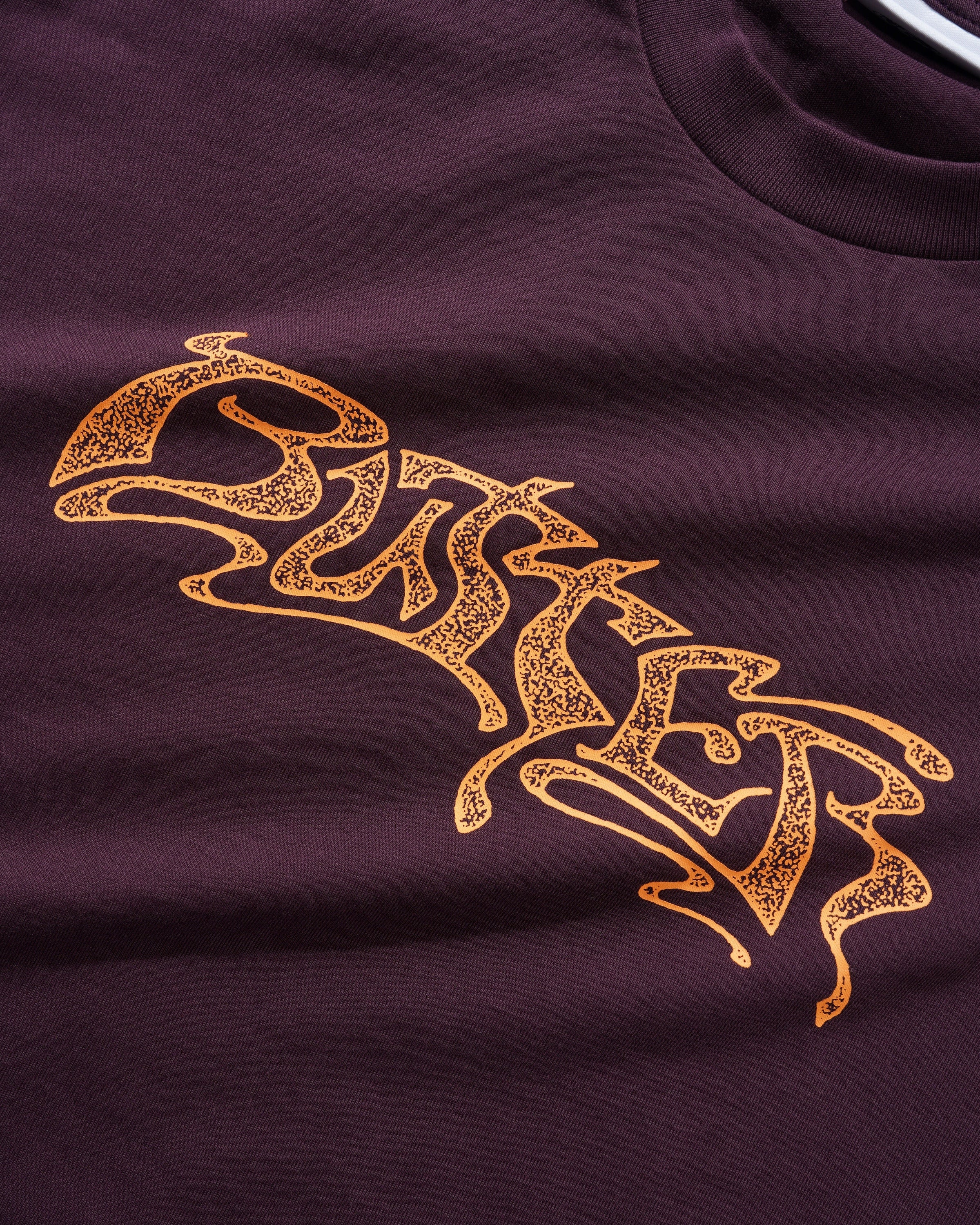"DRUMMER" T-SHIRT (EGGPLANT)
