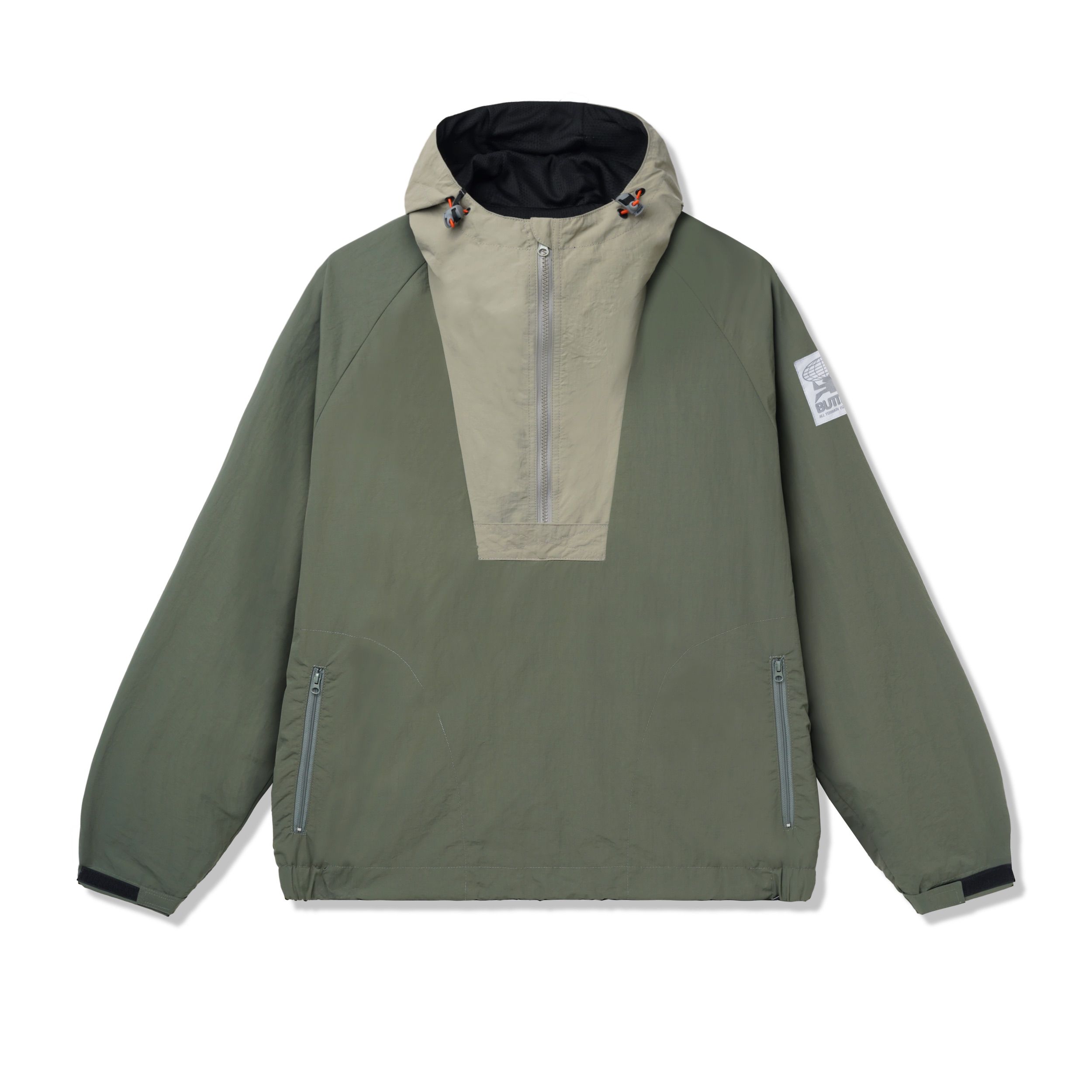 "EQUIPMENT" ANORAK JACKET (OLIVE)