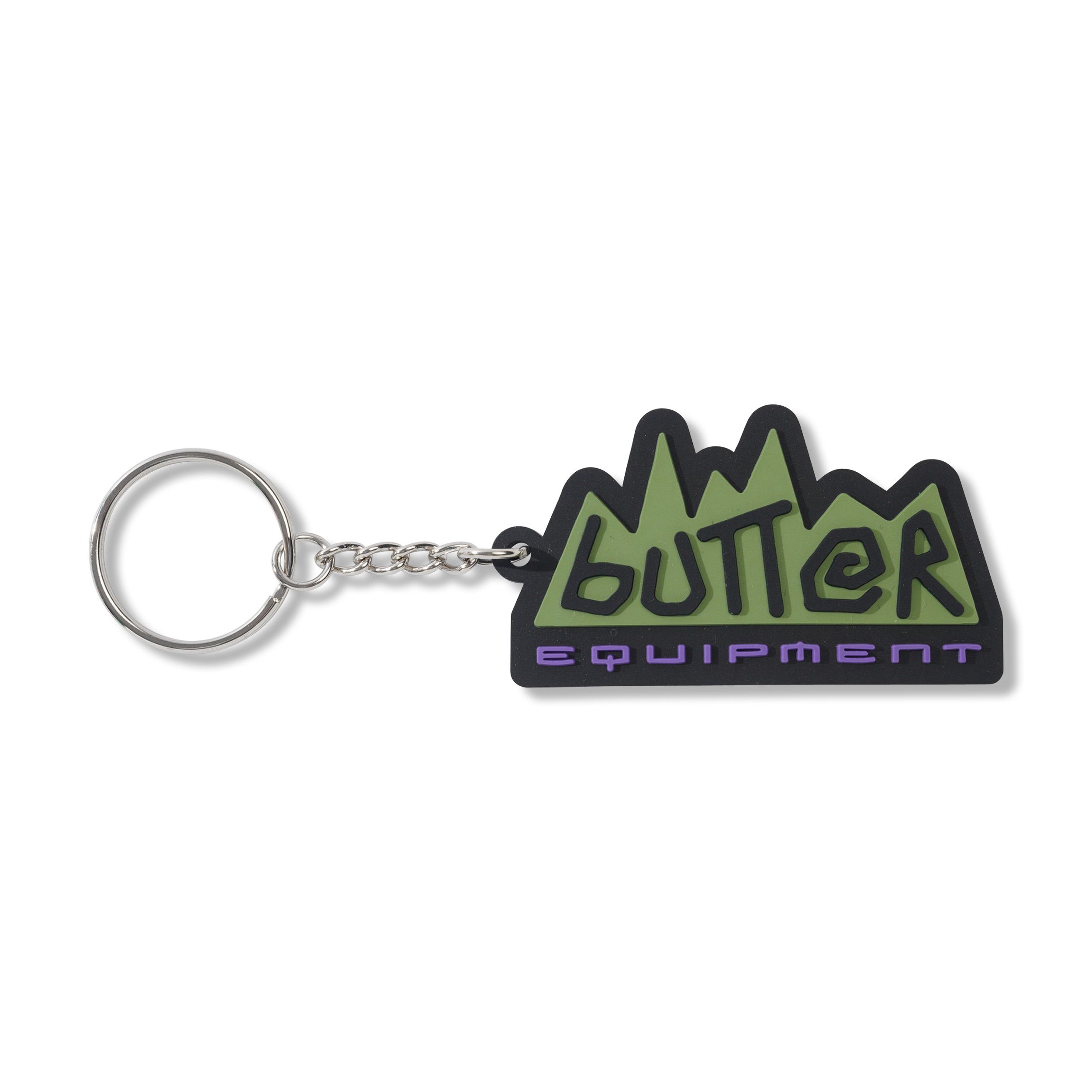 "EQUIPMENT" RUBBER KEY CHAIN (BLACK)