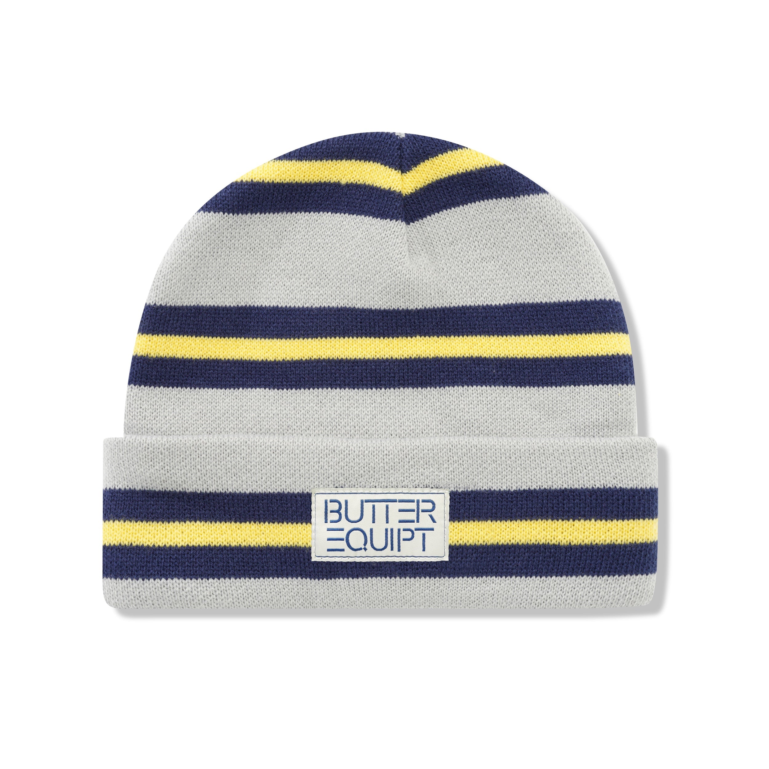 "EQUIPT" CUFF BEANIE (GREY)
