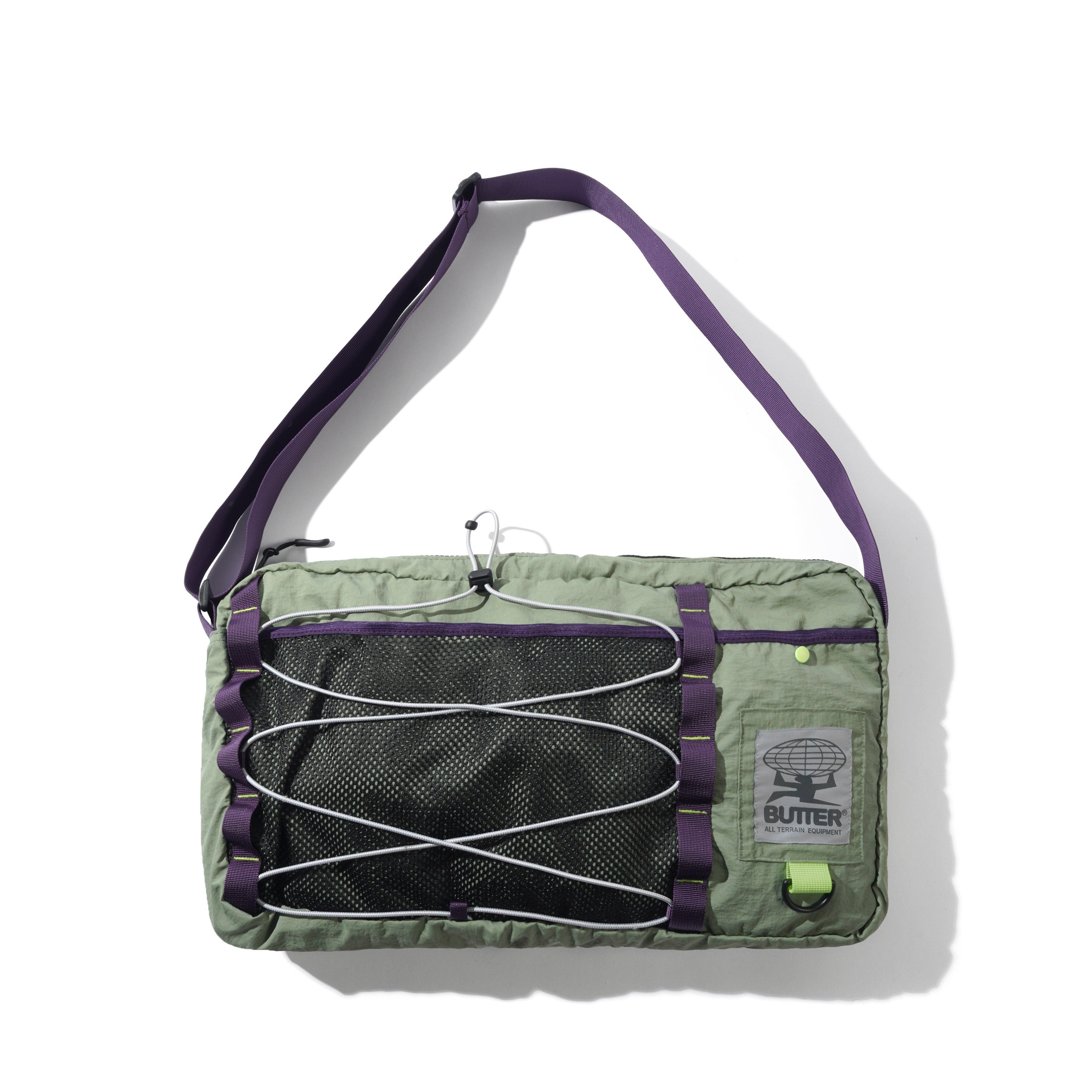 BUTTER GOODS  "EXPRESS" SIDE BAG (SAGE)