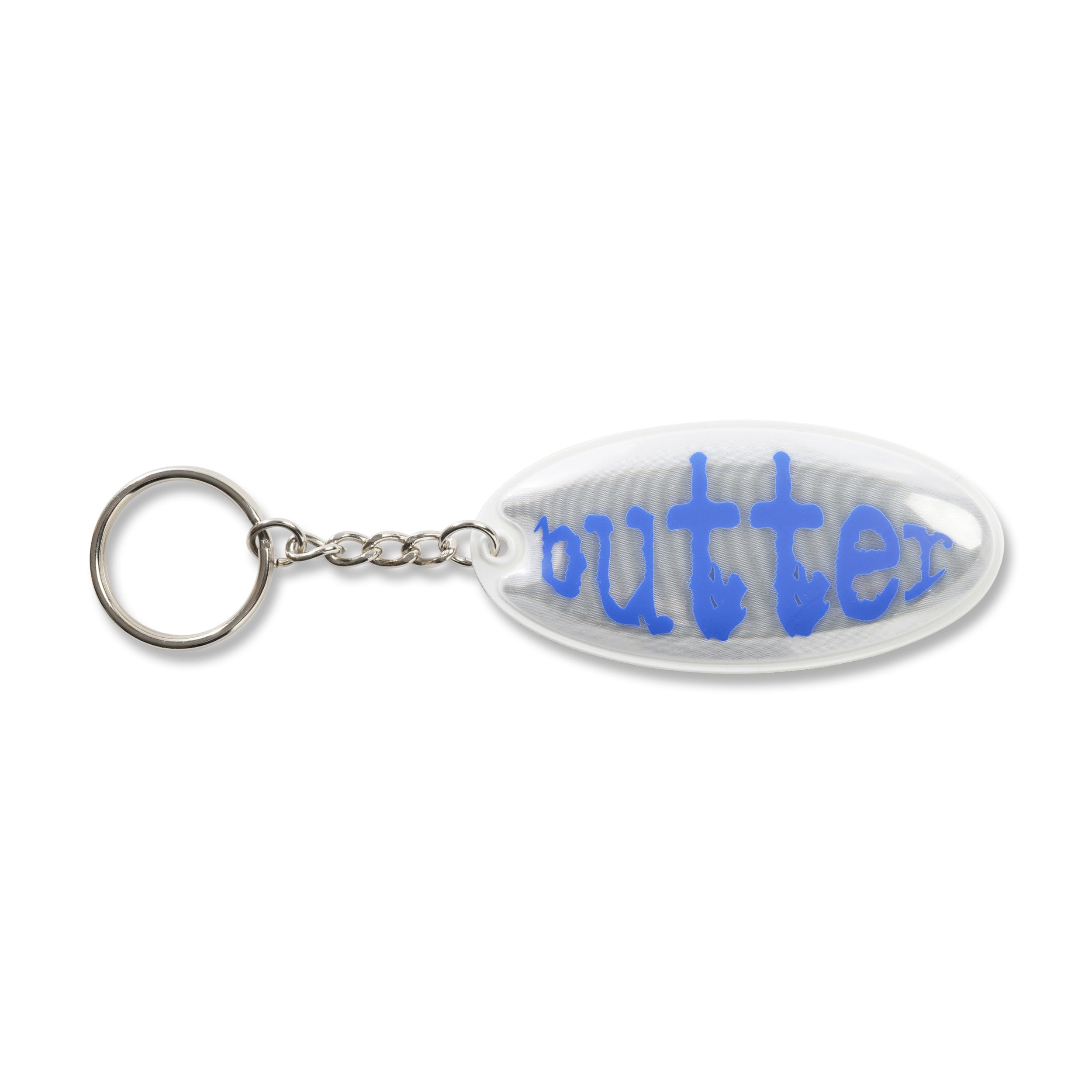 "FRENZY" REFLECTIVE KEYCHAIN (SILVER)