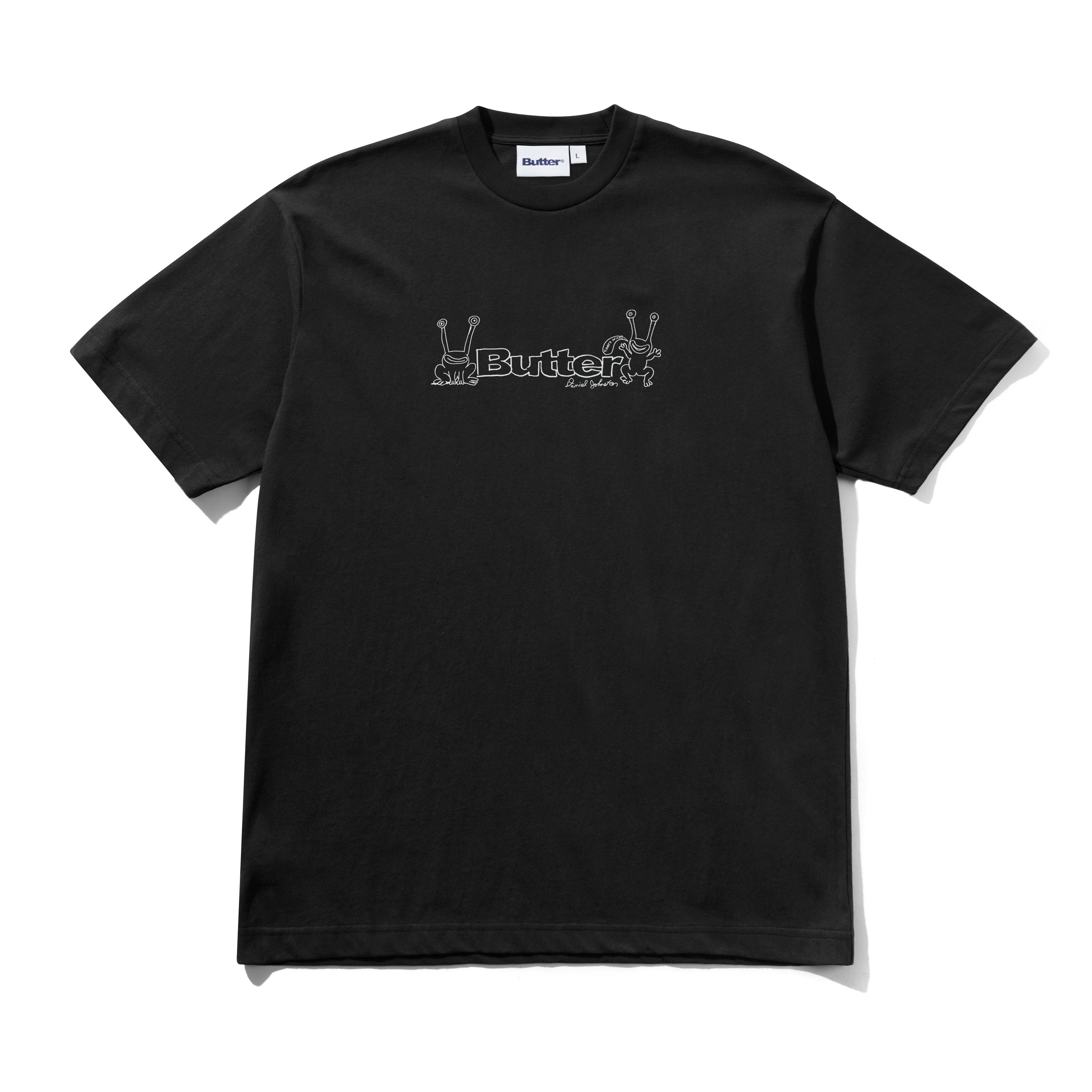"FROG LOGO" T-SHIRT (BLACK)