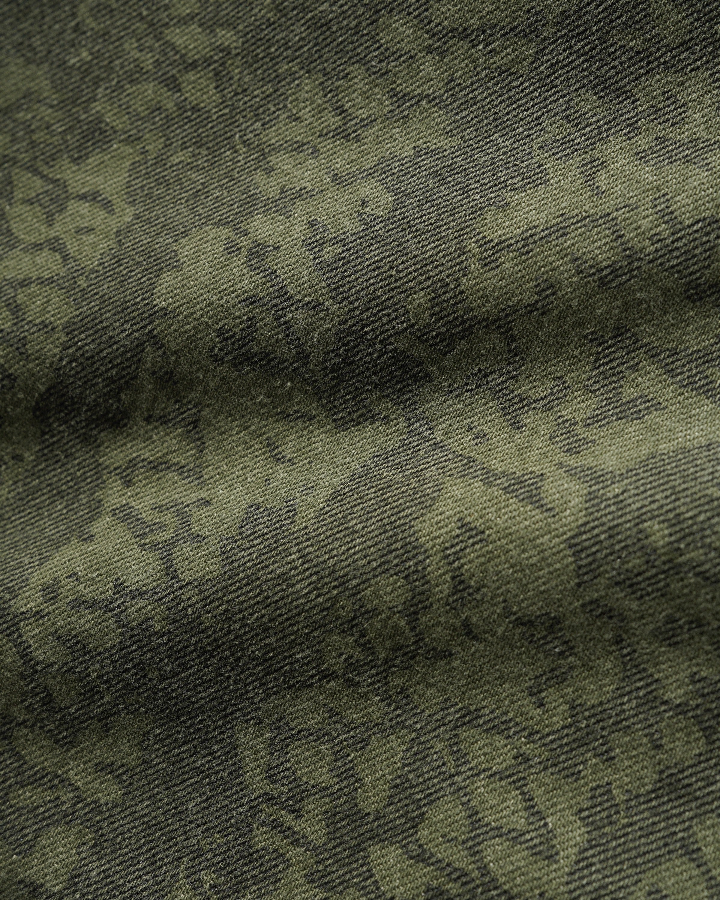 "GARAGE" DENIM JACKET (LOWLAND CAMO)-5